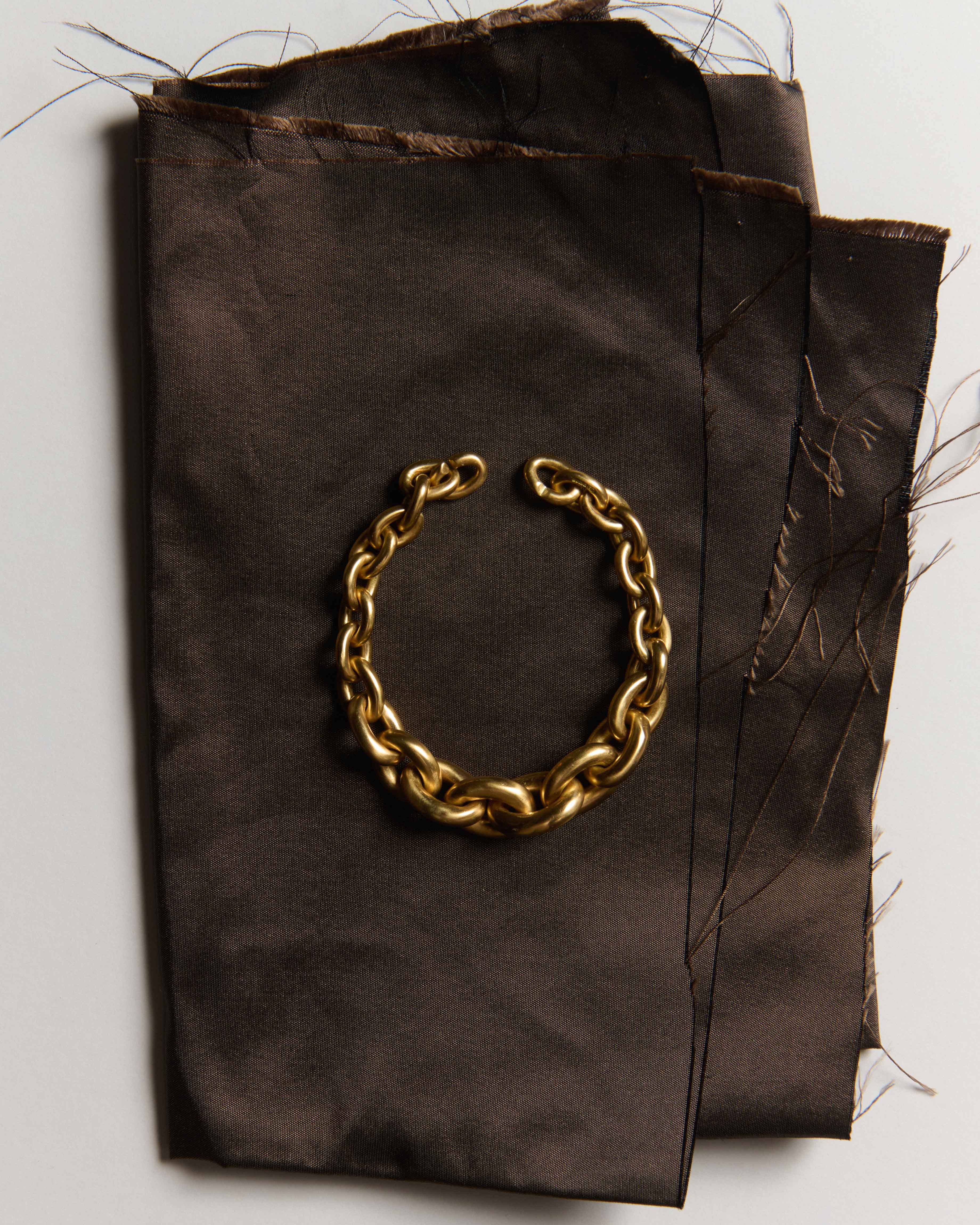 J.W.Anderson Fine Jewellery Chain-Link Armband Gelbgold