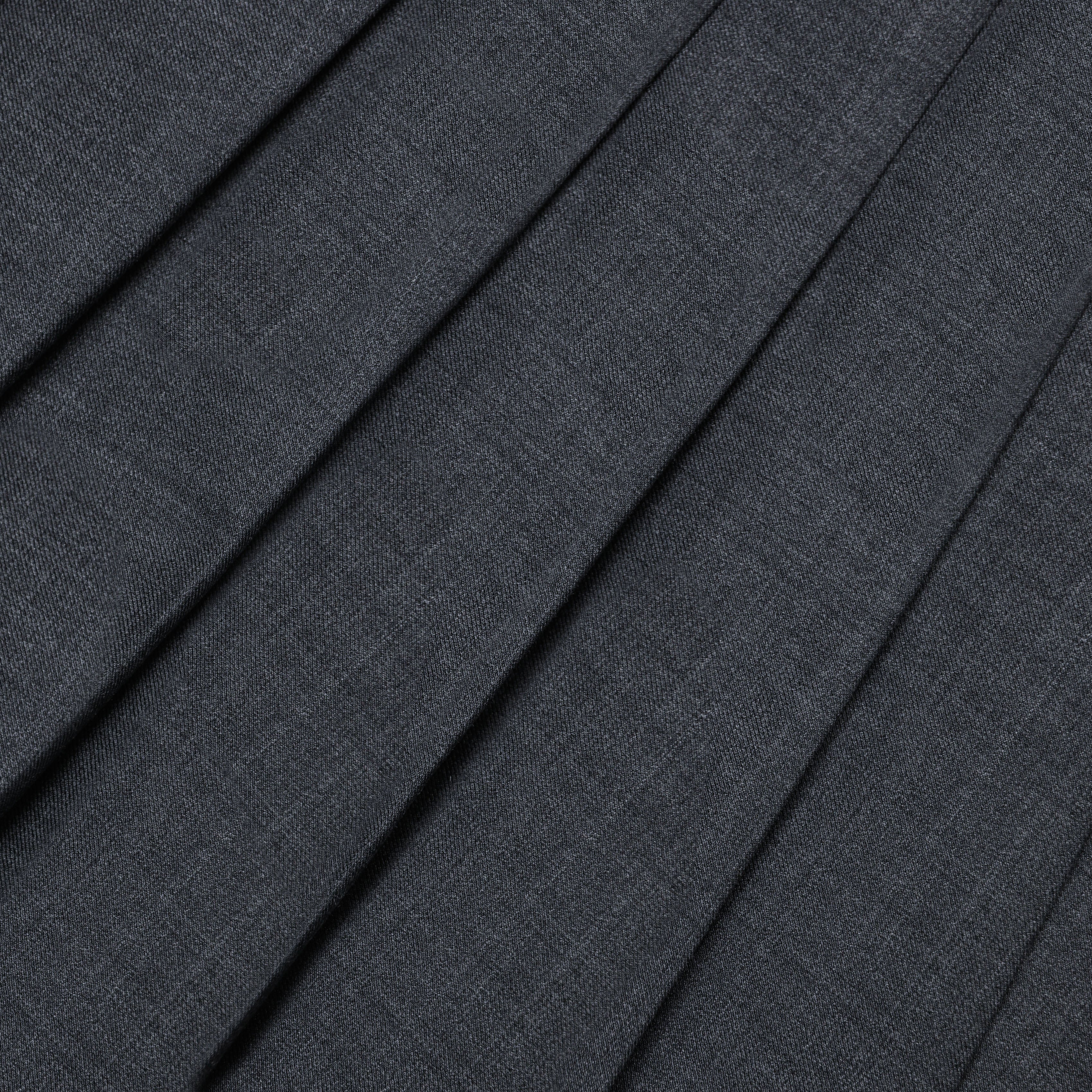 Self Portrait Grey Pleated Maxi Rock Grau Wolle