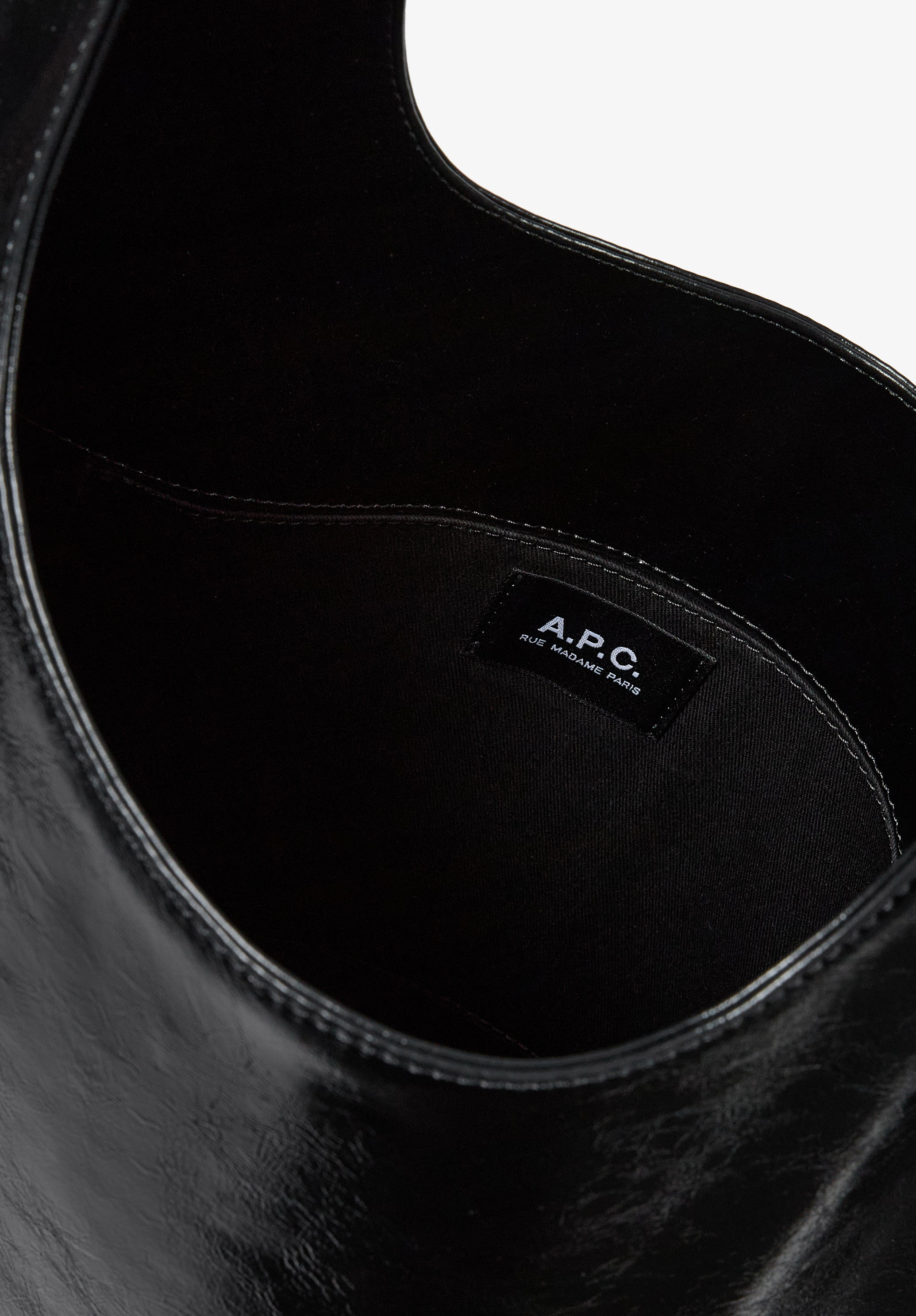 A.P.C. Ninon Stoffbeutel Tote Bag Recycling mit Reissverschluss