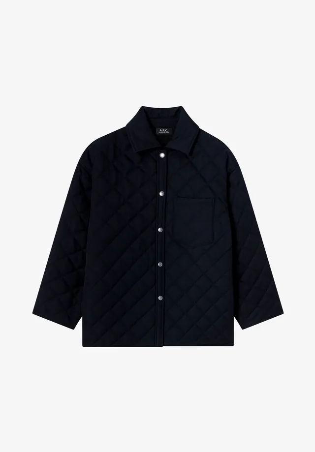 A.P.C. Wolljacke Gesteppt Marineblau M Unisex