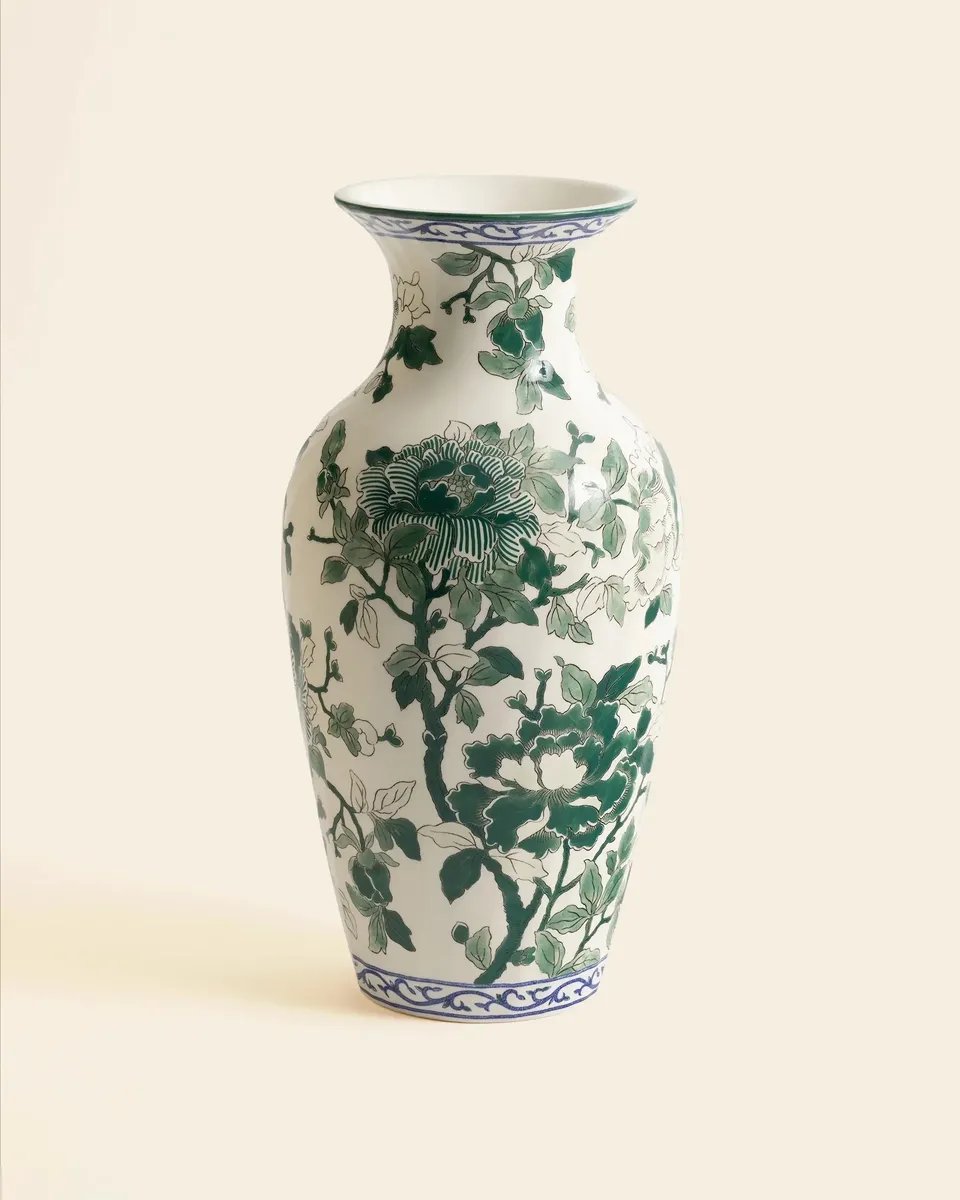 Drôle De Monsieur x Gien La Potiche Vase Grün Keramik