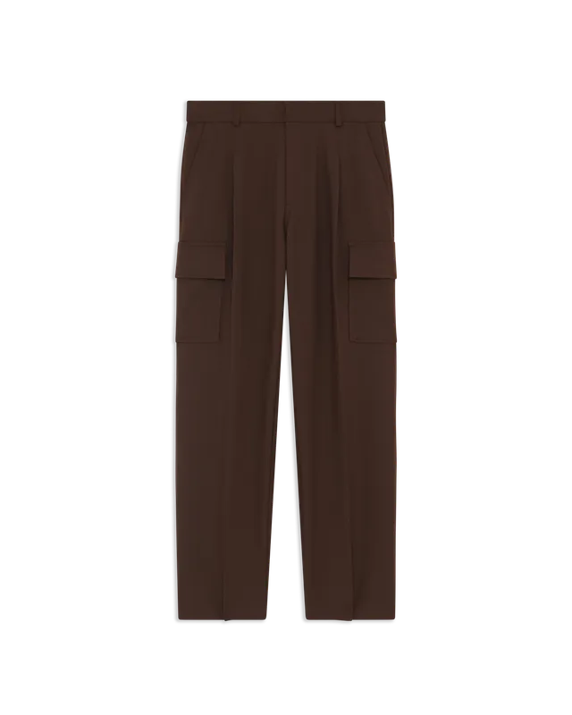 Drôle De Monsieur Twill Cargo Pants braun Polyester