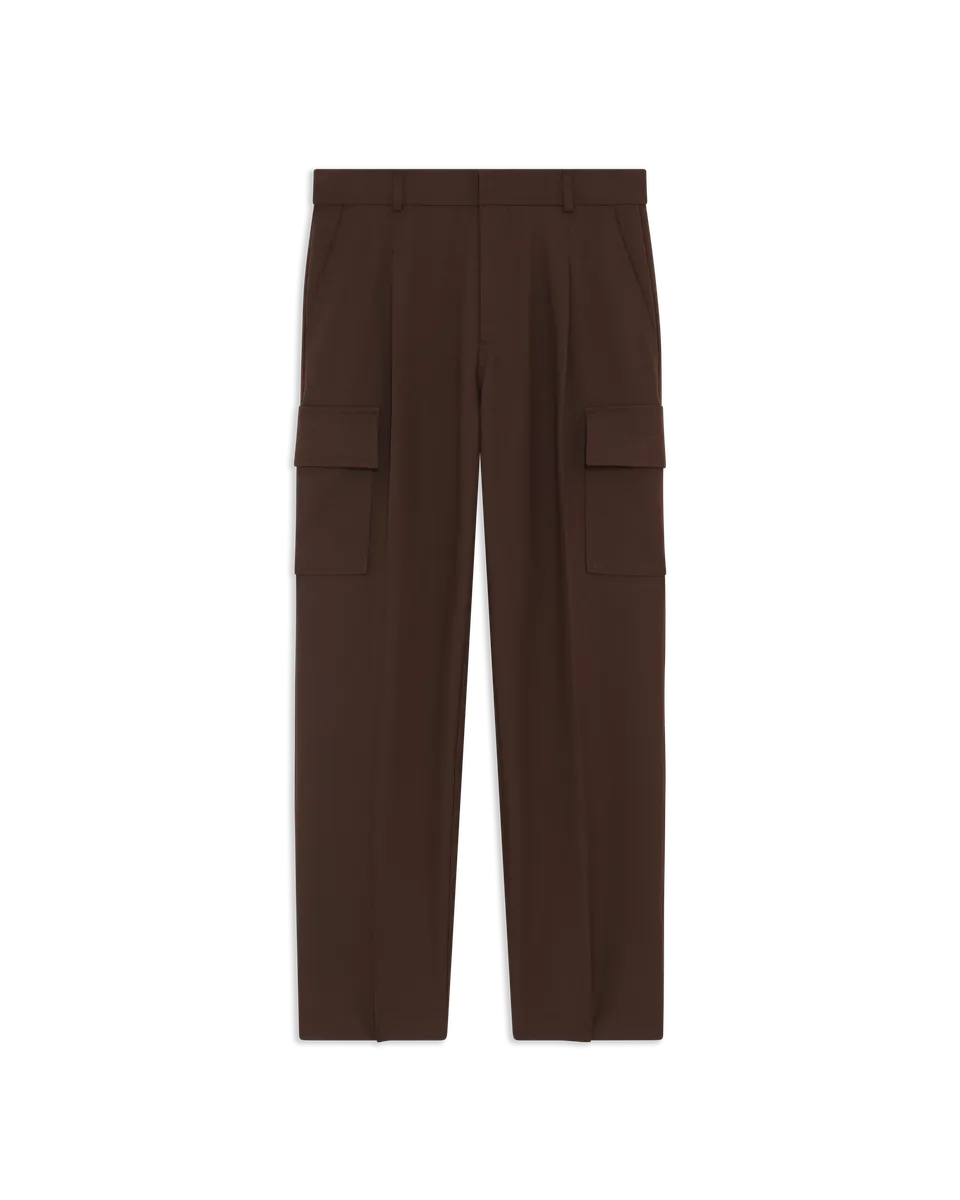 Drôle De Monsieur Twill Cargo Pants braun Polyester
