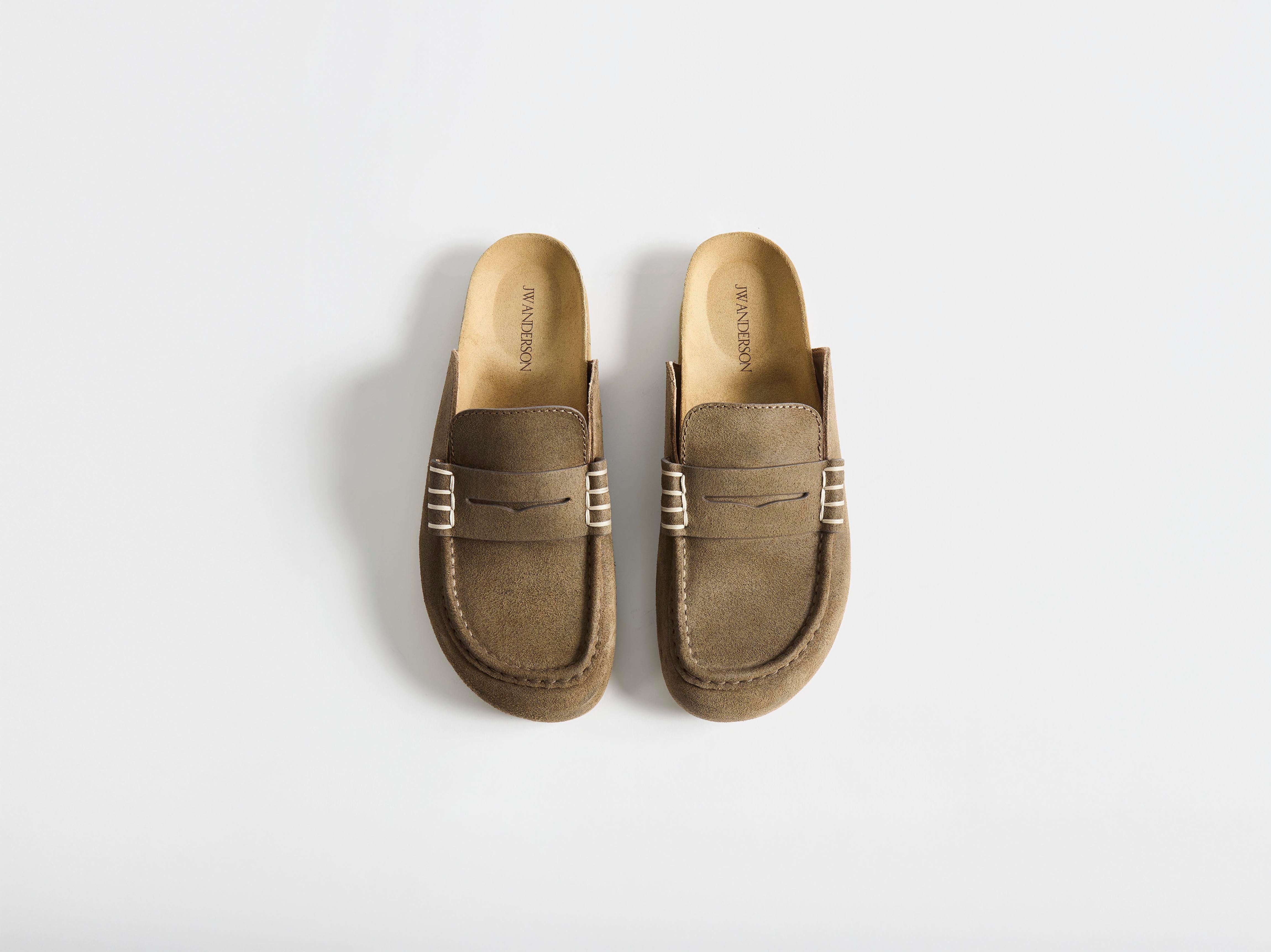 J.W.Anderson Stitch Loafer Schuhe Dark Taupe 38