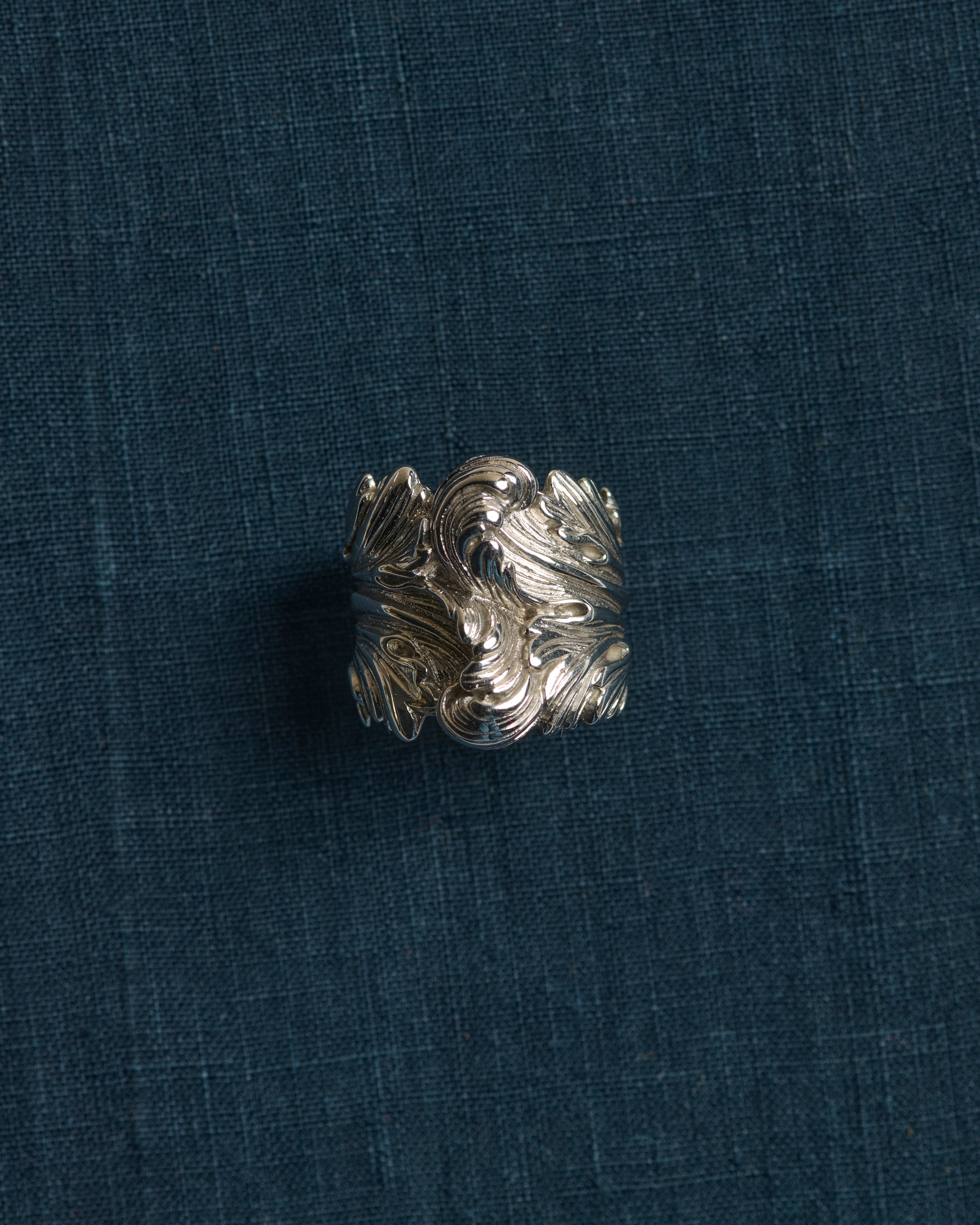J.W.Anderson Fine Jewellery Baroque Casted Ring Weißgold 18kt
