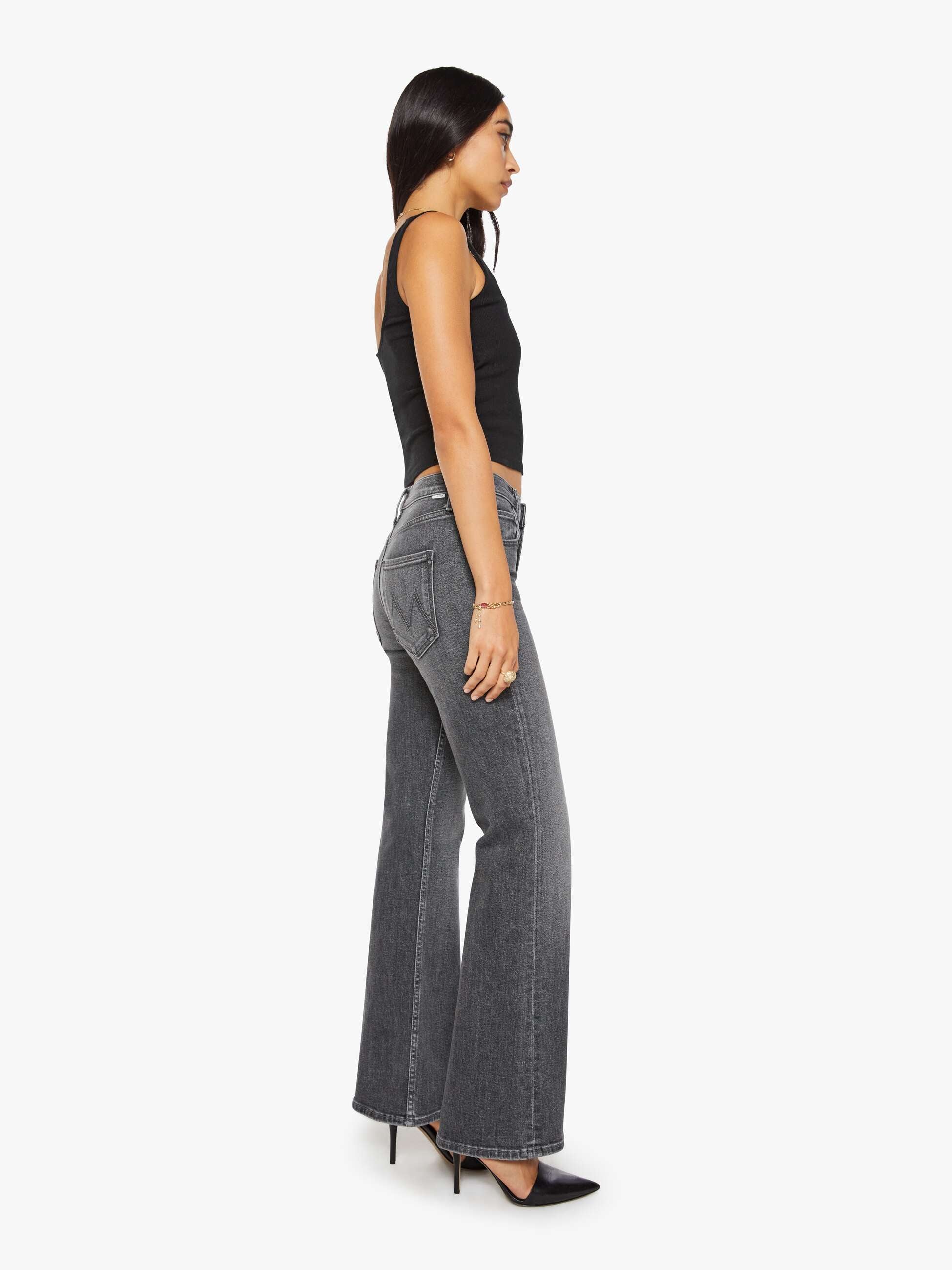 Mother The Bookie Sneak Jeans Dainty And Dangerous Bootcut
