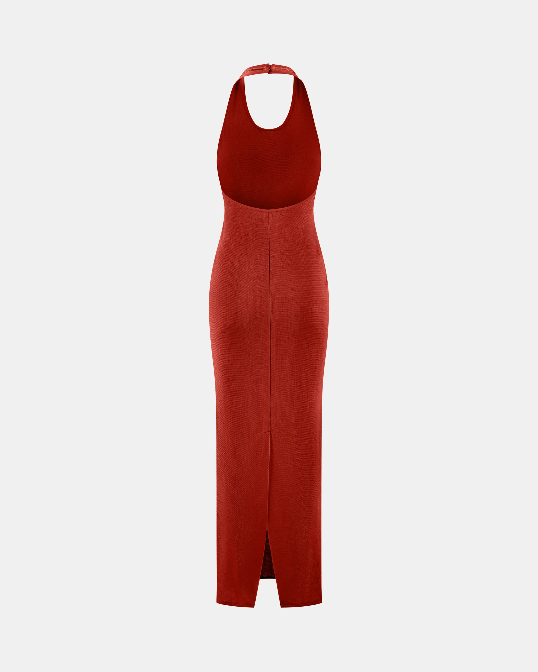 La Galpa for Nodaleto Aziza Kleid Midnight Red Viskose