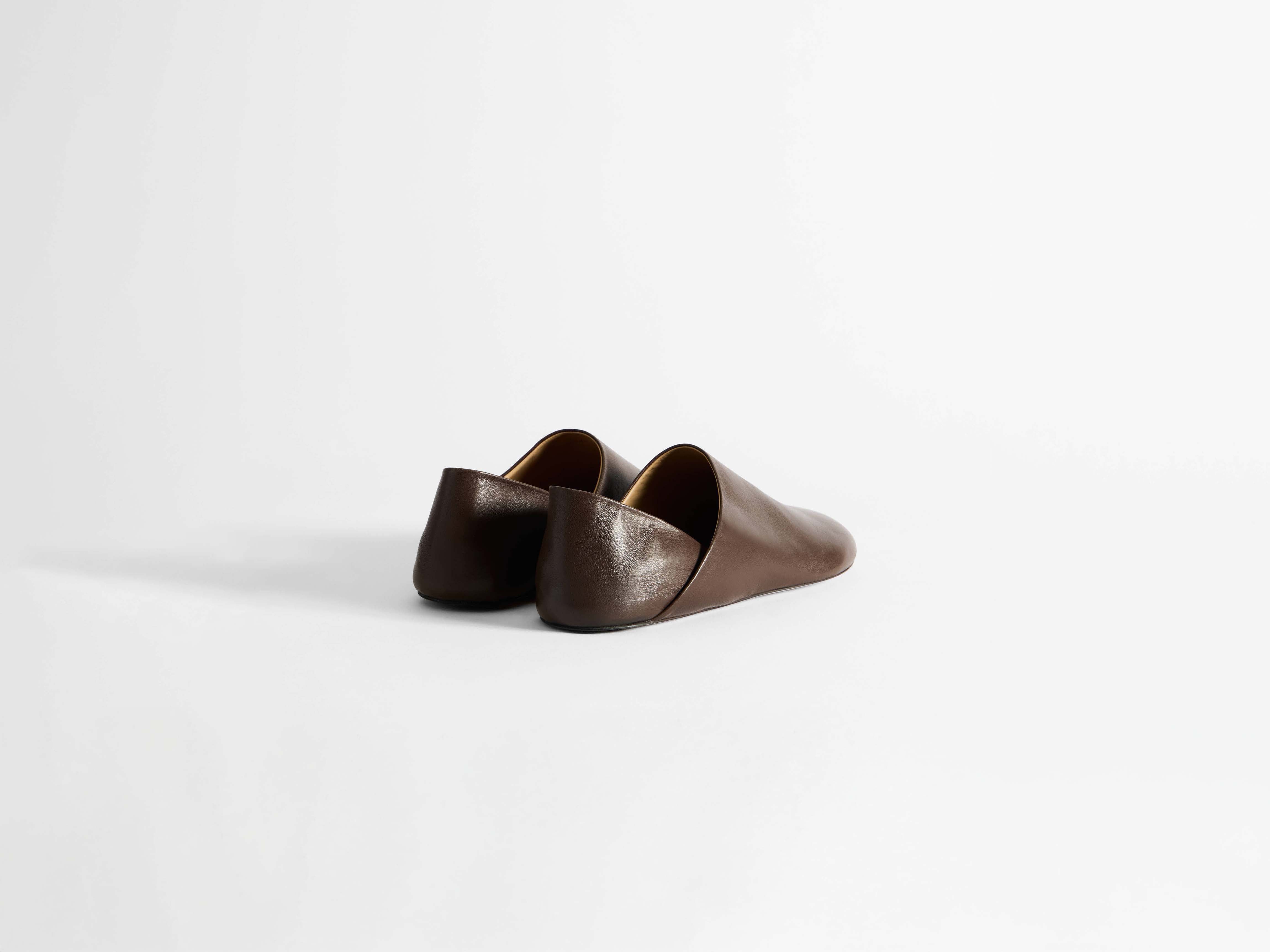 J.W.Anderson Slipper Mules Pantoletten Chocolate Brown Leder