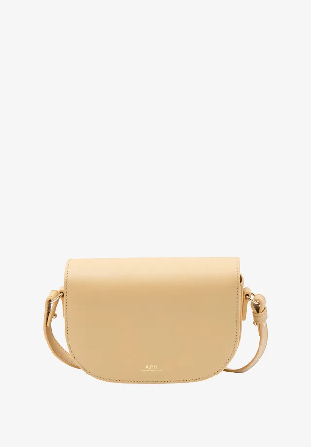 A.P.C. B-Side Small Tasche Glattleder Gelb TU