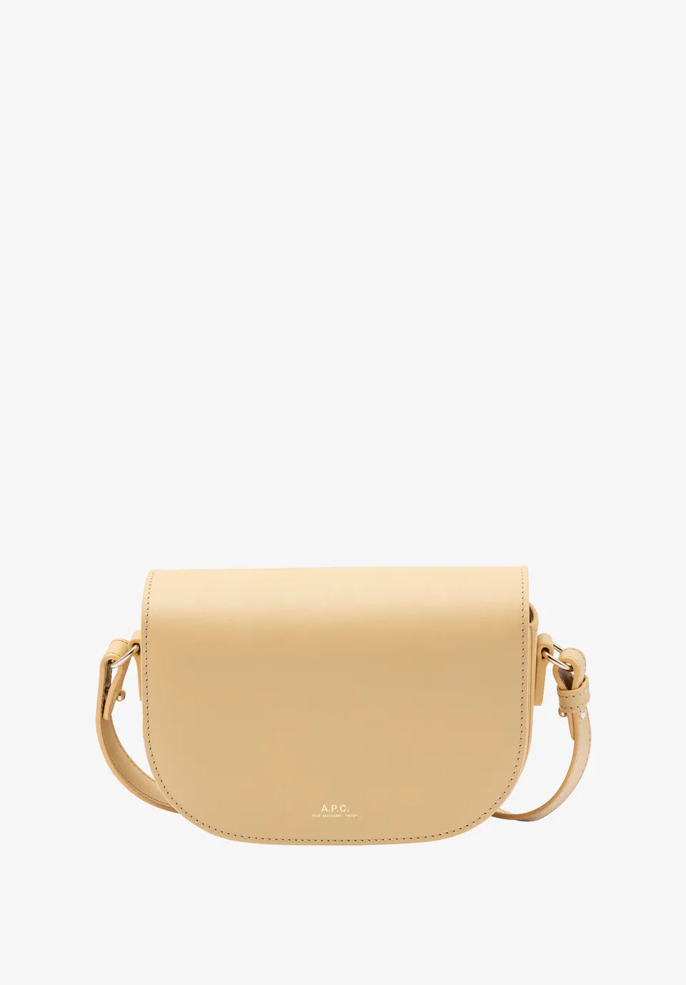 A.P.C. B-Side Small Tasche Glattleder Gelb TU