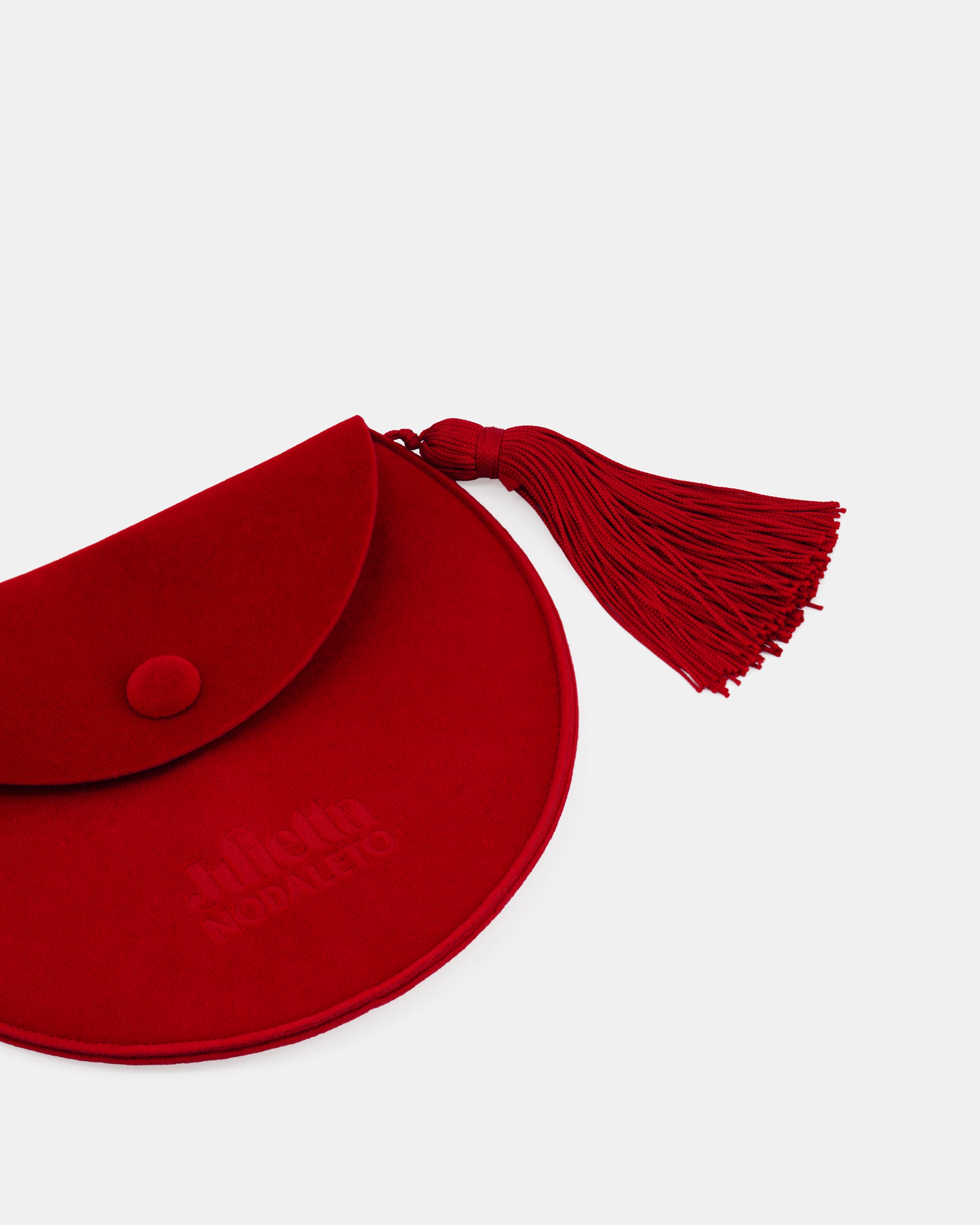 Nodaleto x Julietta Petal Zehenring Red Ruby