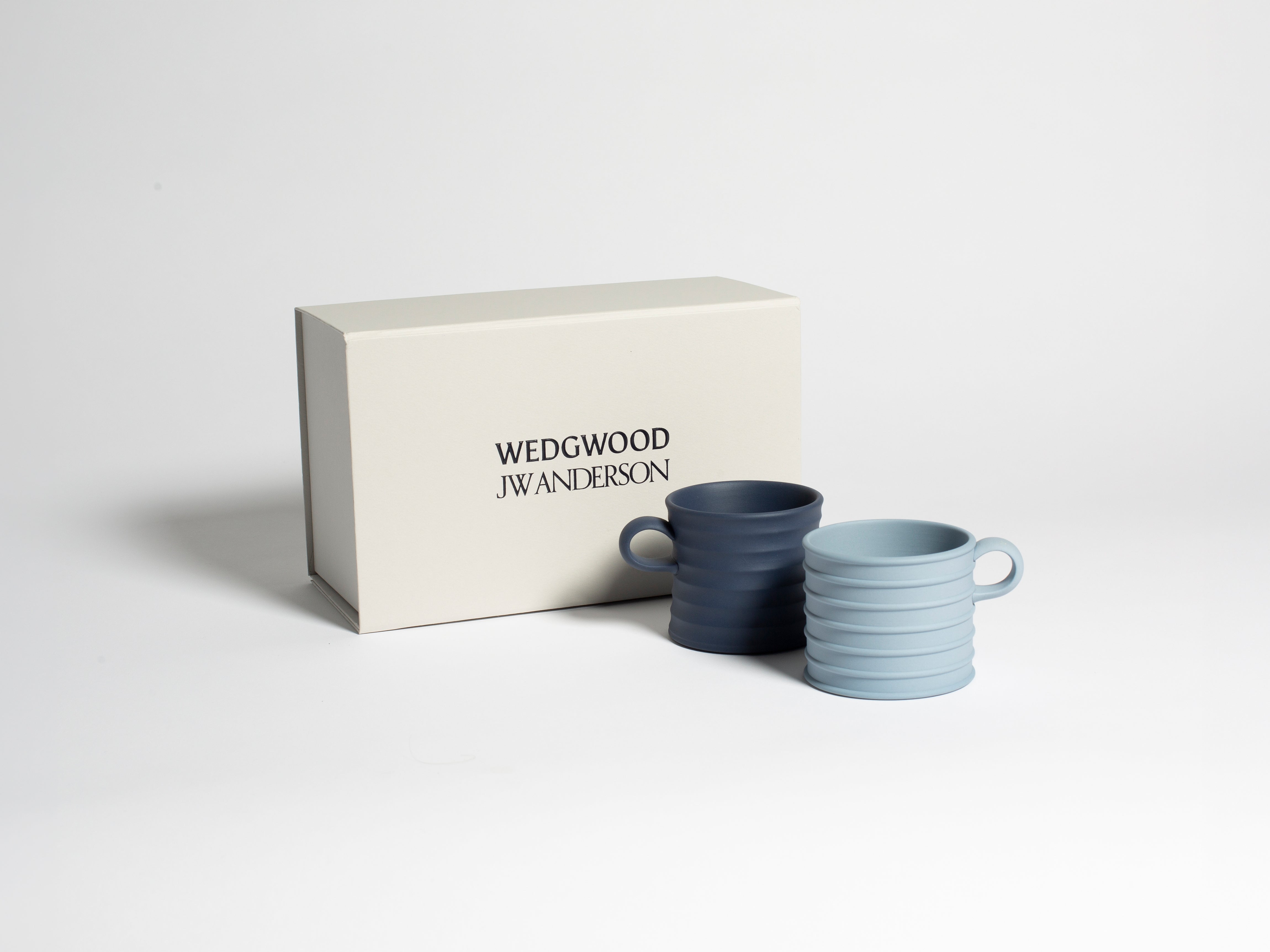 J.W.Anderson Tableware Wedgwood Greek Cups Tassen Blau 2er