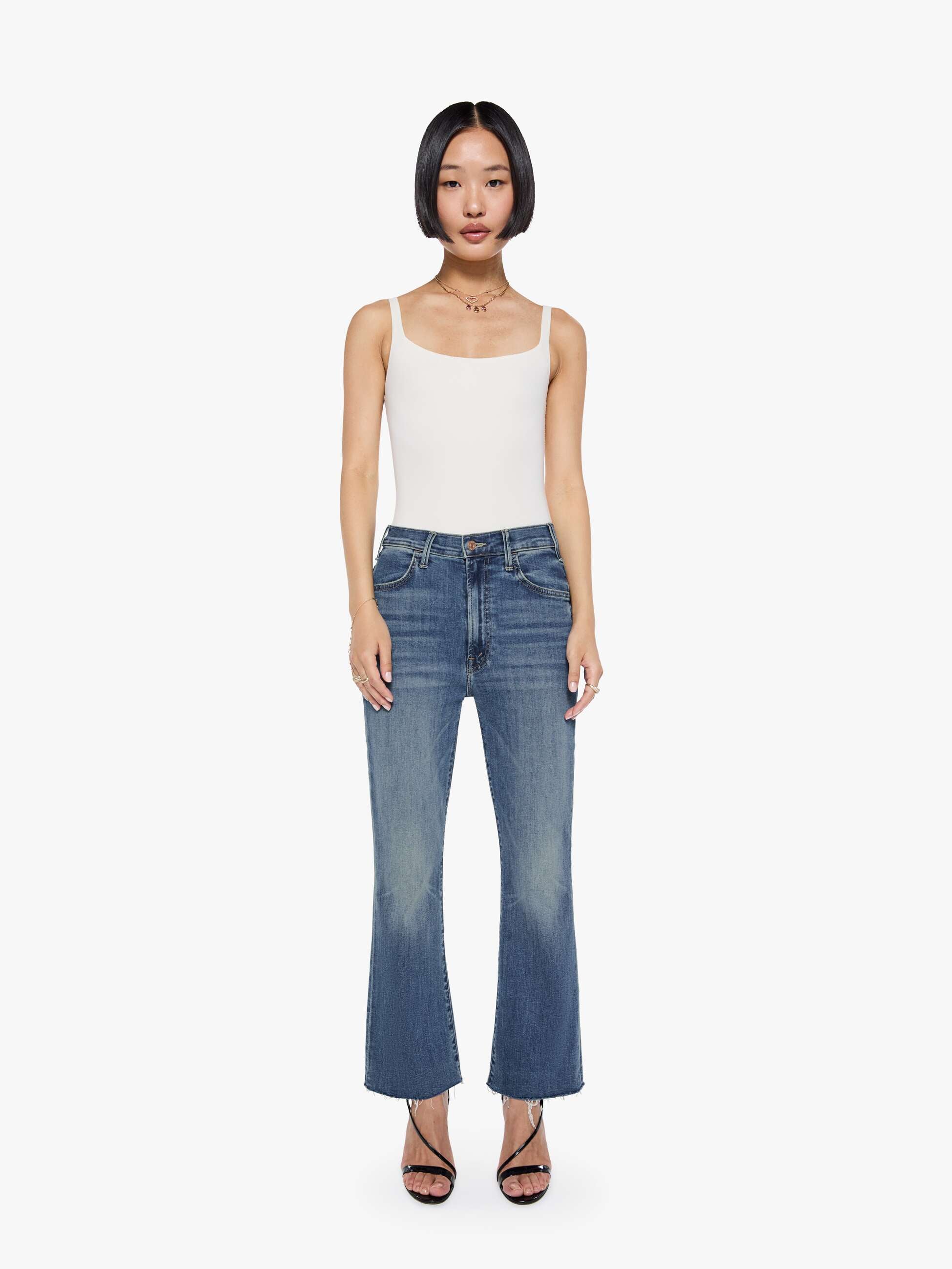 Mother Lil Hustler Petite Jeans Healing Jar Flare