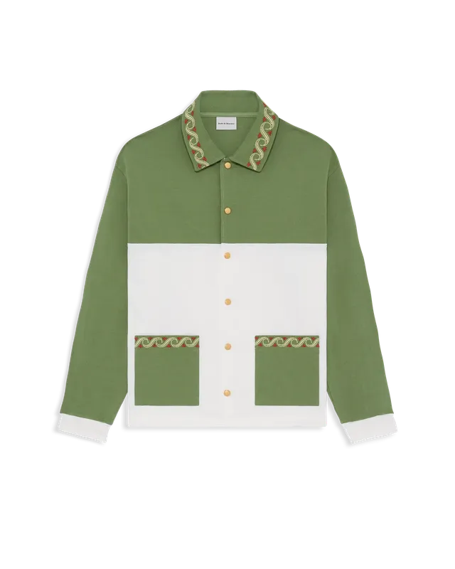 Drôle De Monsieur Veste Après Sport Jacke wassergün Baumwolle
