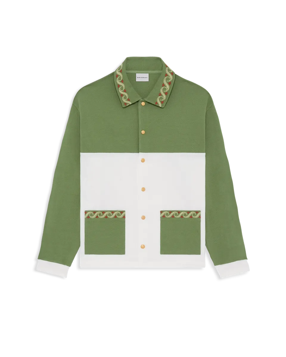 Drôle De Monsieur Veste Après Sport Jacke wassergün Baumwolle
