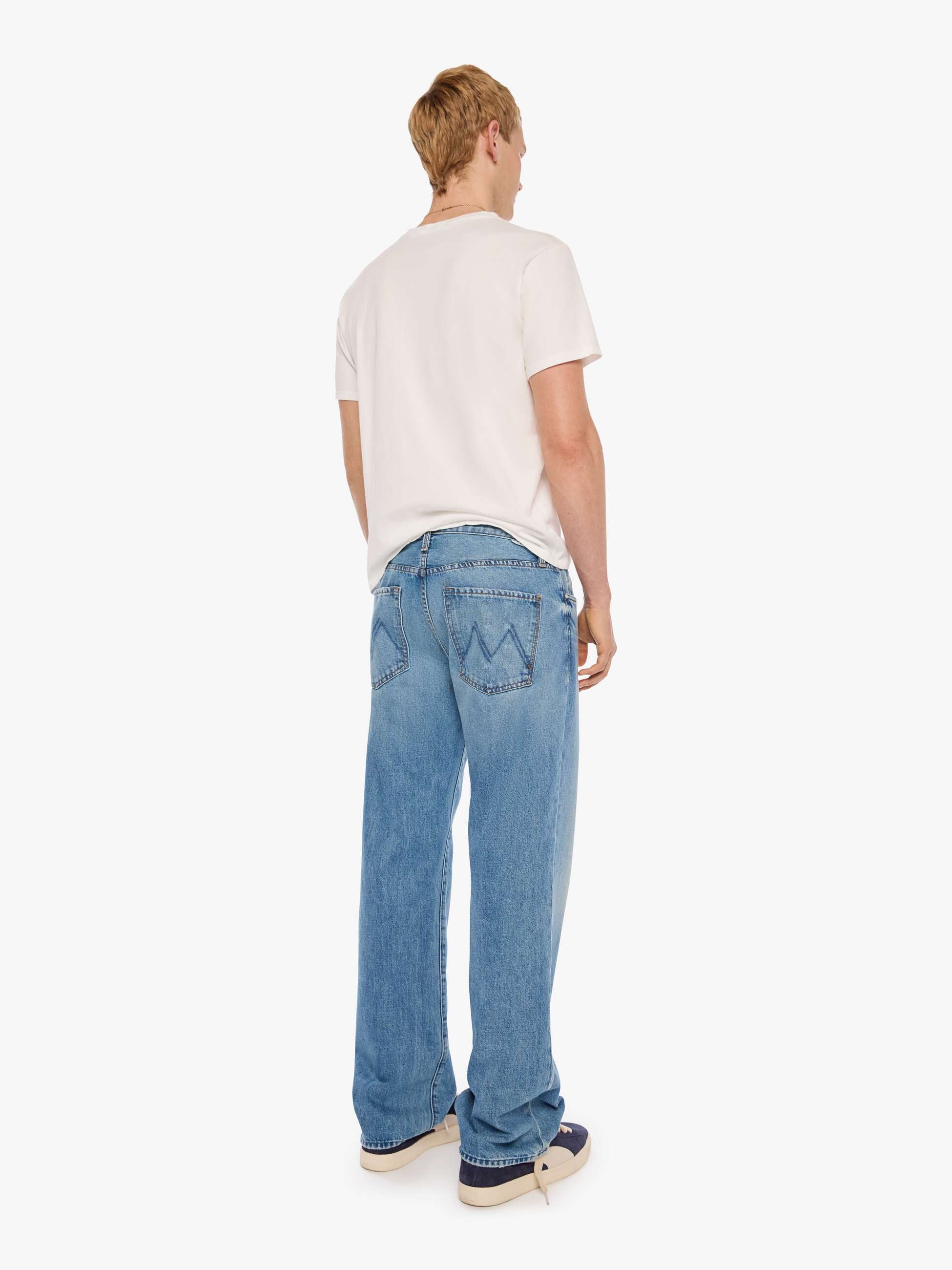 Mother The Big Shot Jeans Last Man Standing Hellblau