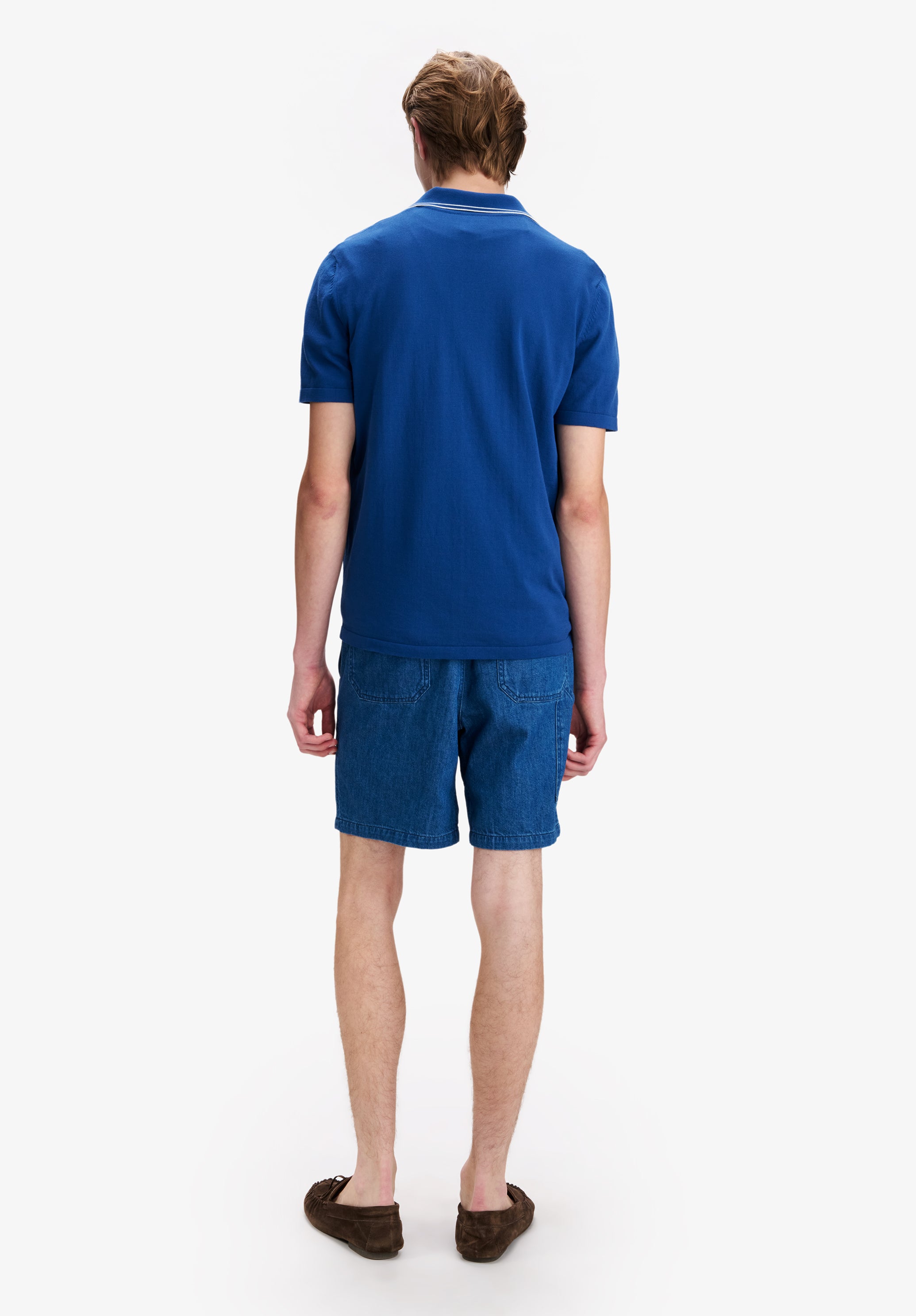 A.P.C. Norris Shorts Bermuda Blau Gr M