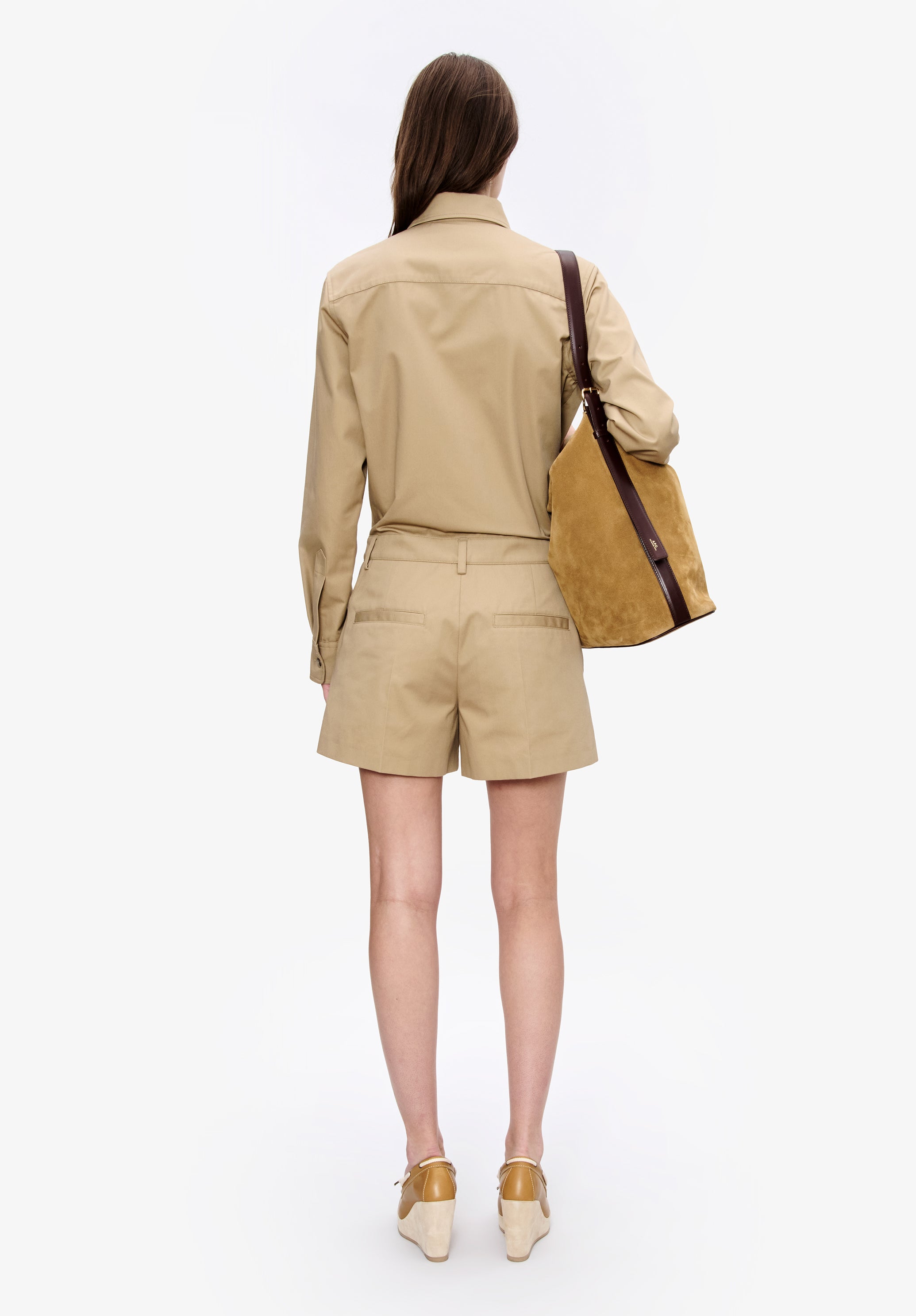 A.P.C. Sofia Jumpsuit beige kurz Gr. 38