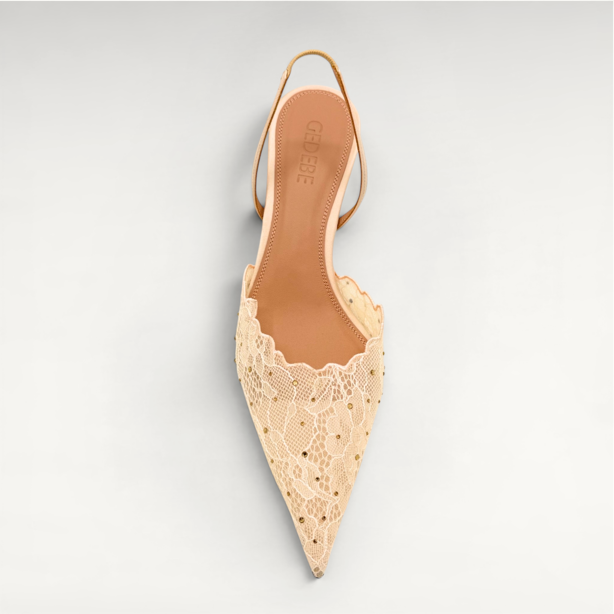 Gedebe Bella Slingback Spitzenschuhe Spitze