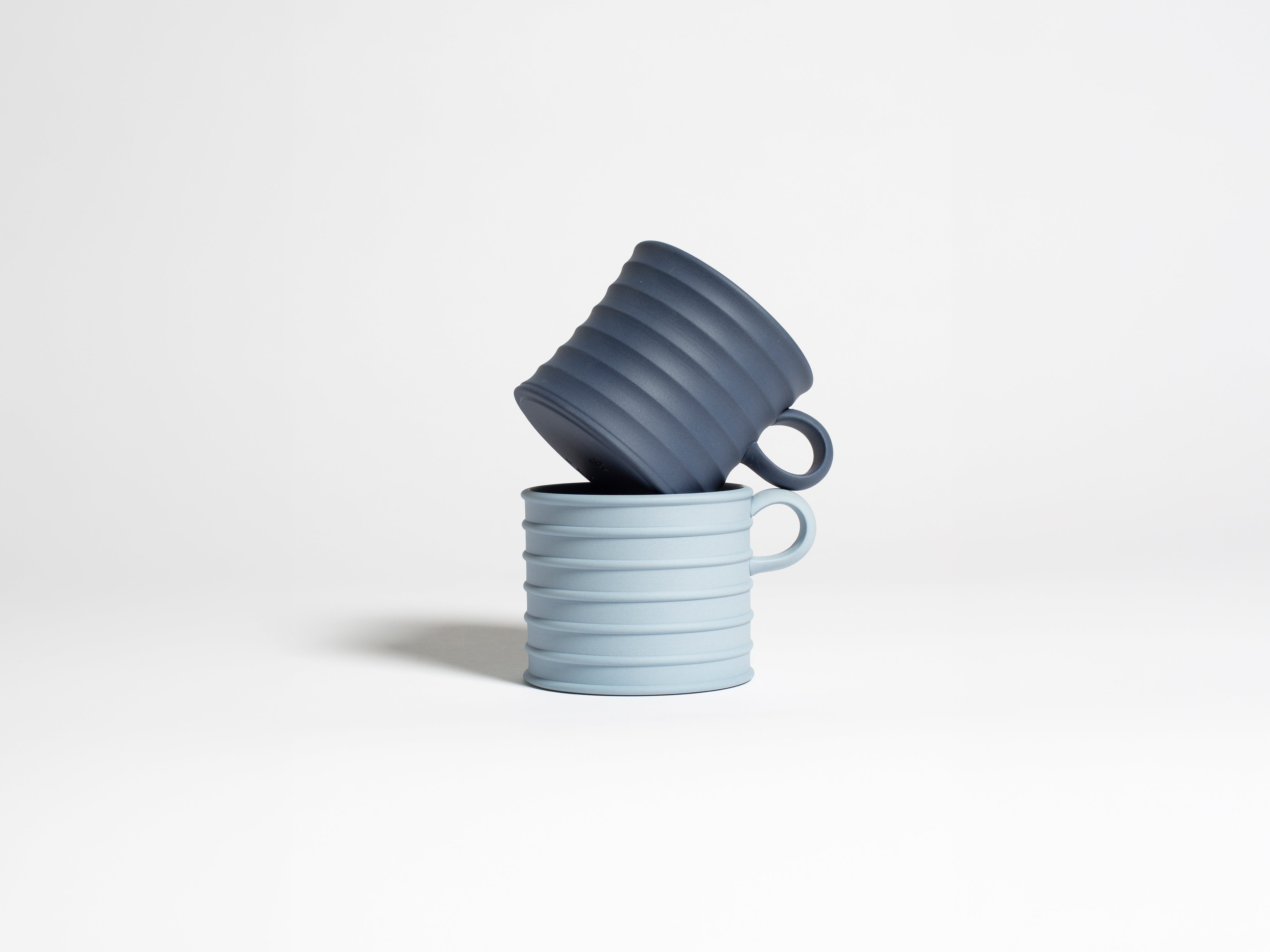 J.W.Anderson Tableware Wedgwood Greek Cups Tassen Blau 2er