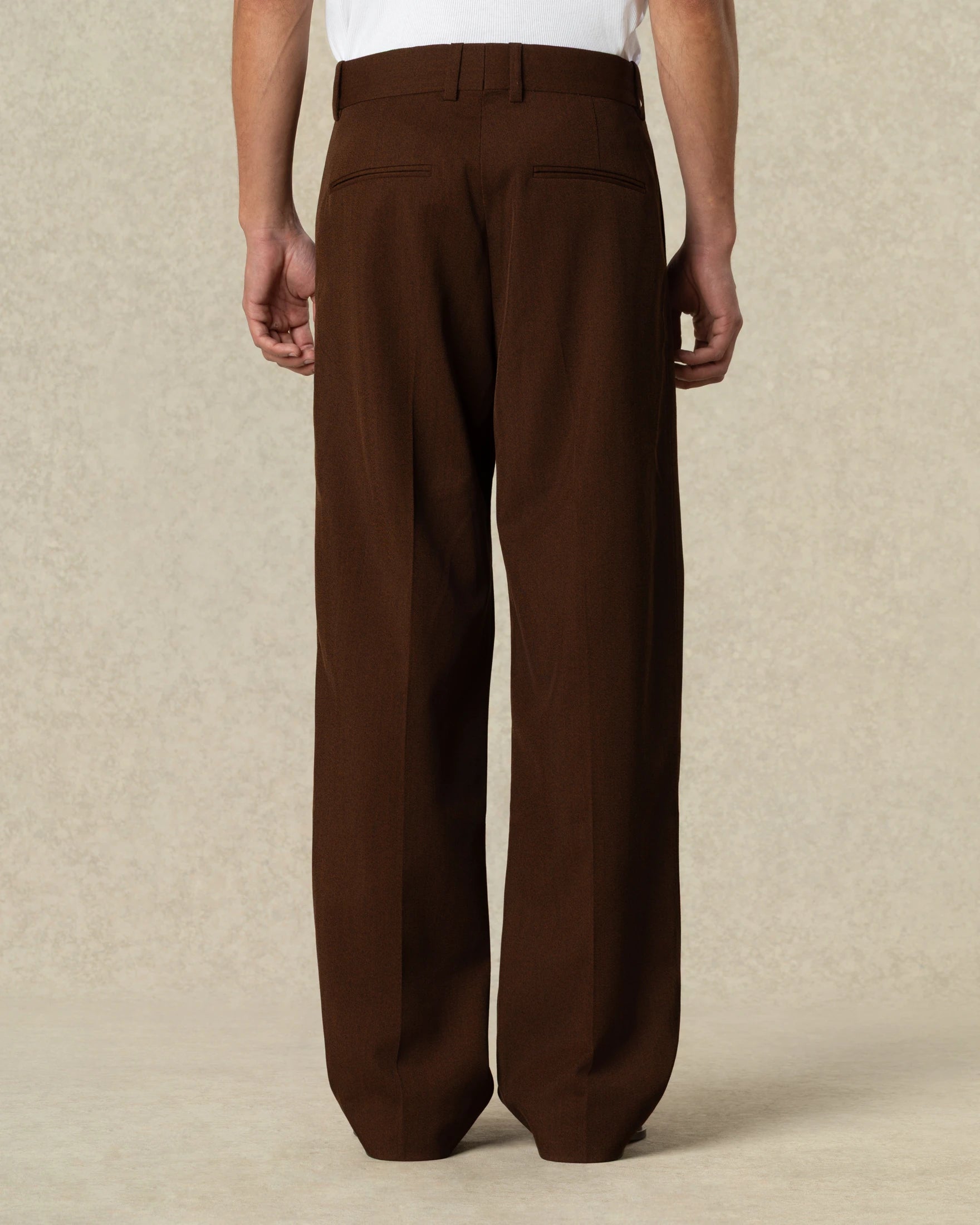 Drôle De Monsieur Pants Wool Twill Golfer Hose Braun M