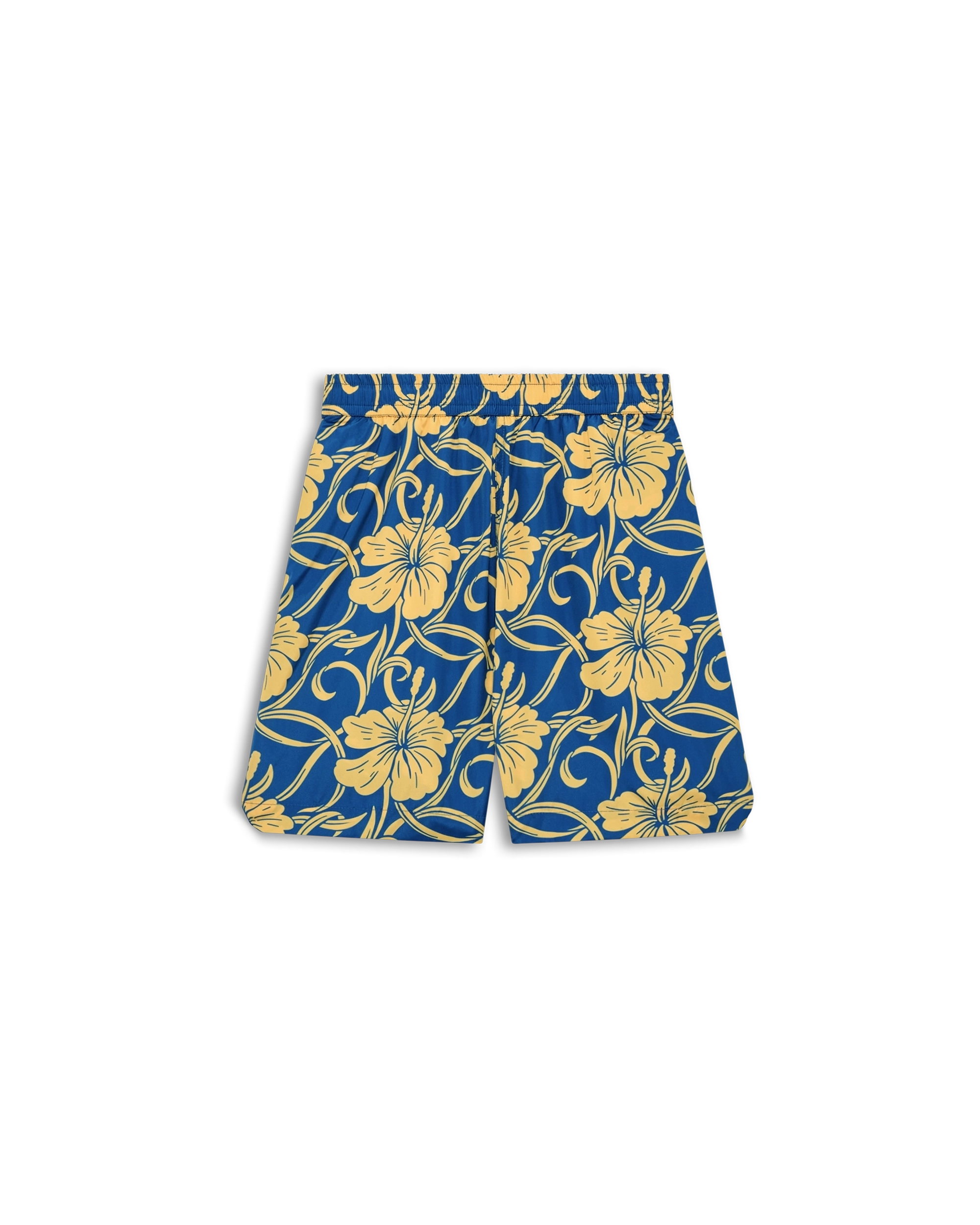 Drôle De Monsieur Short Plage Hibiscus Badeshorts Navy Print