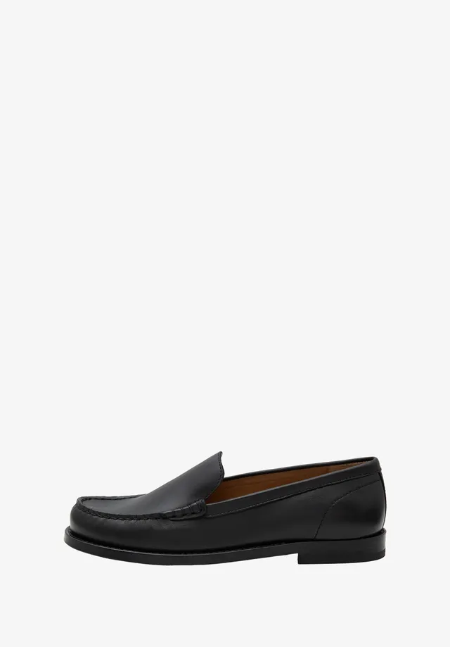 A.P.C. Mokassins Glattleder Schwarz Größe 38