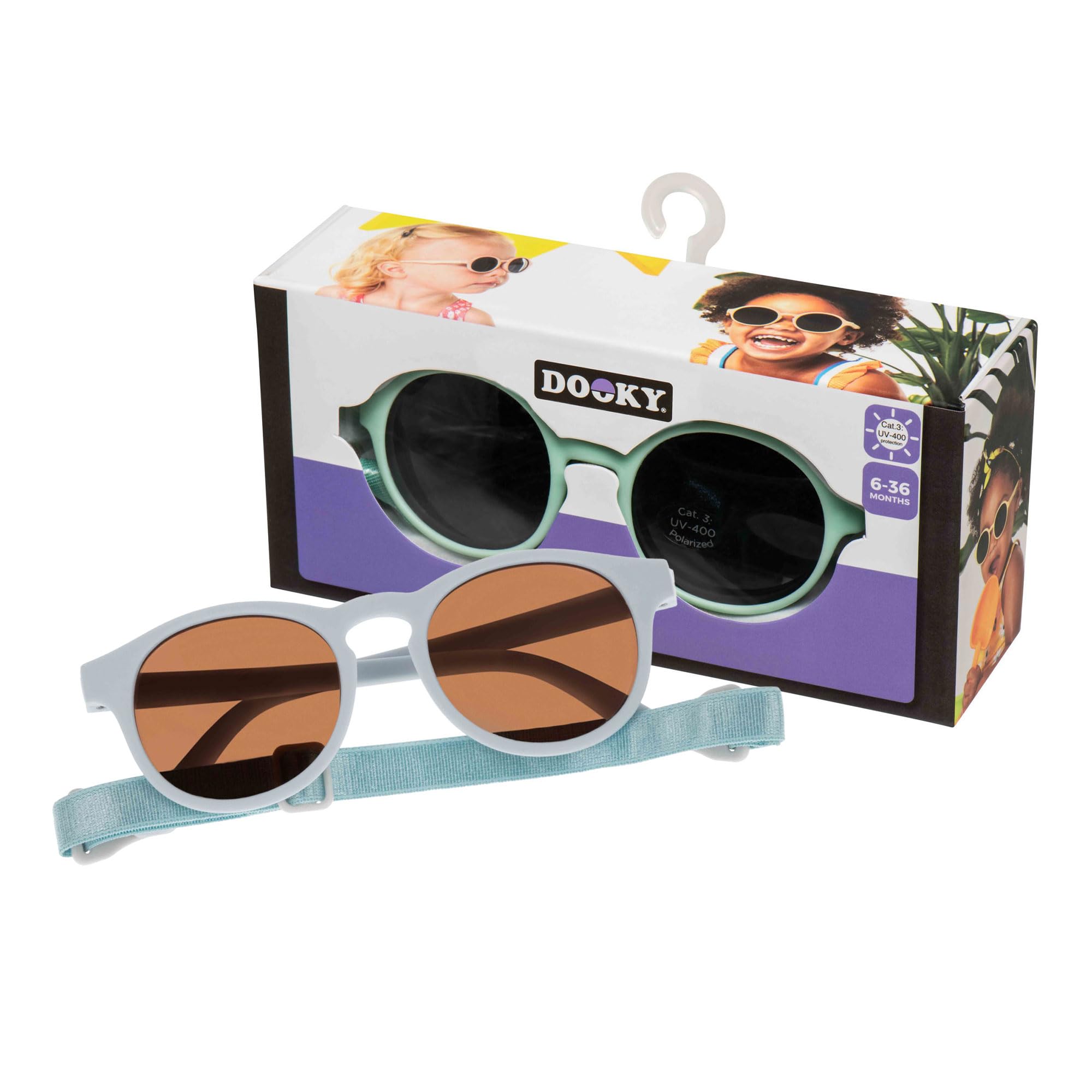 Dooky Sunglasses Baby-Sonnenbrille 6-36 Monate Blau UV400