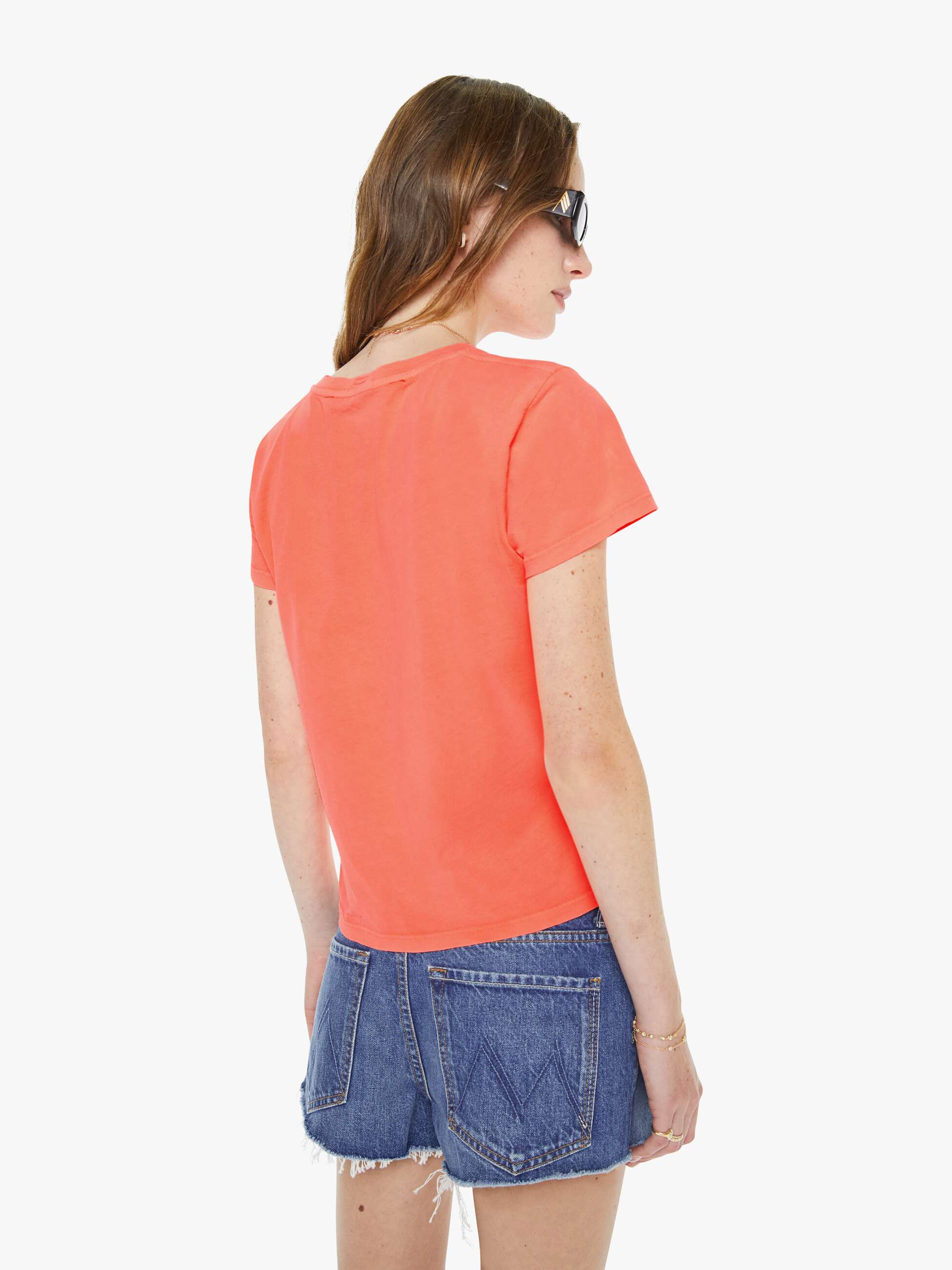 Mother Lil Goodie Goodie T-Shirt Motherline Orange