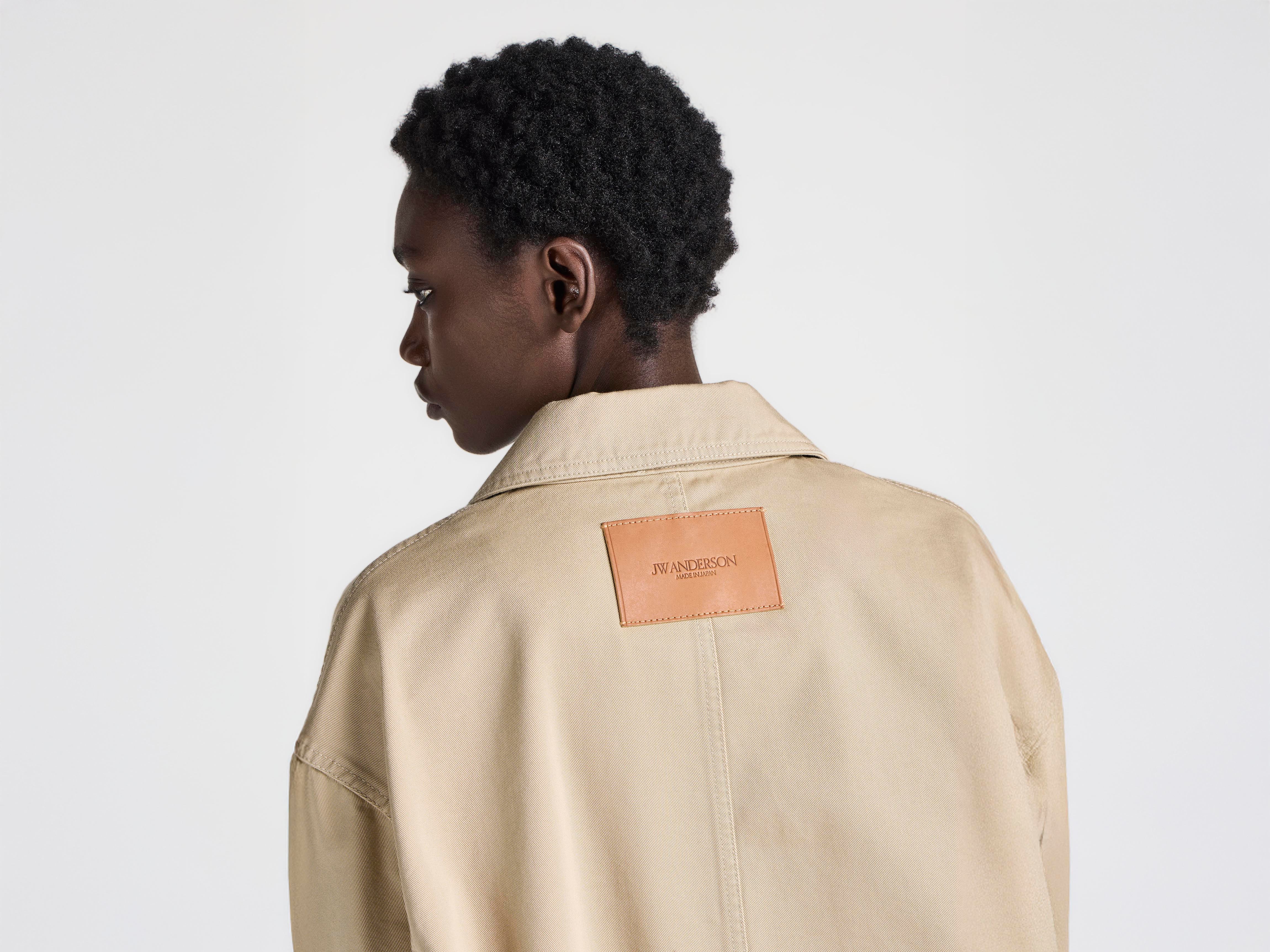 J.W.Anderson Coats Patch Pocket Jacke Damen beige
