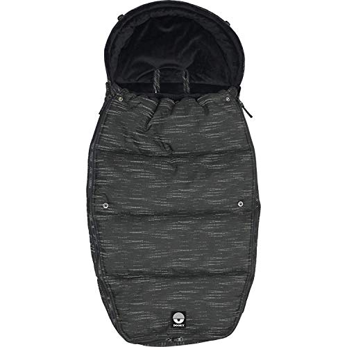 Dooky Matrix Large Fußsack Grau 98 x 50 cm Winter