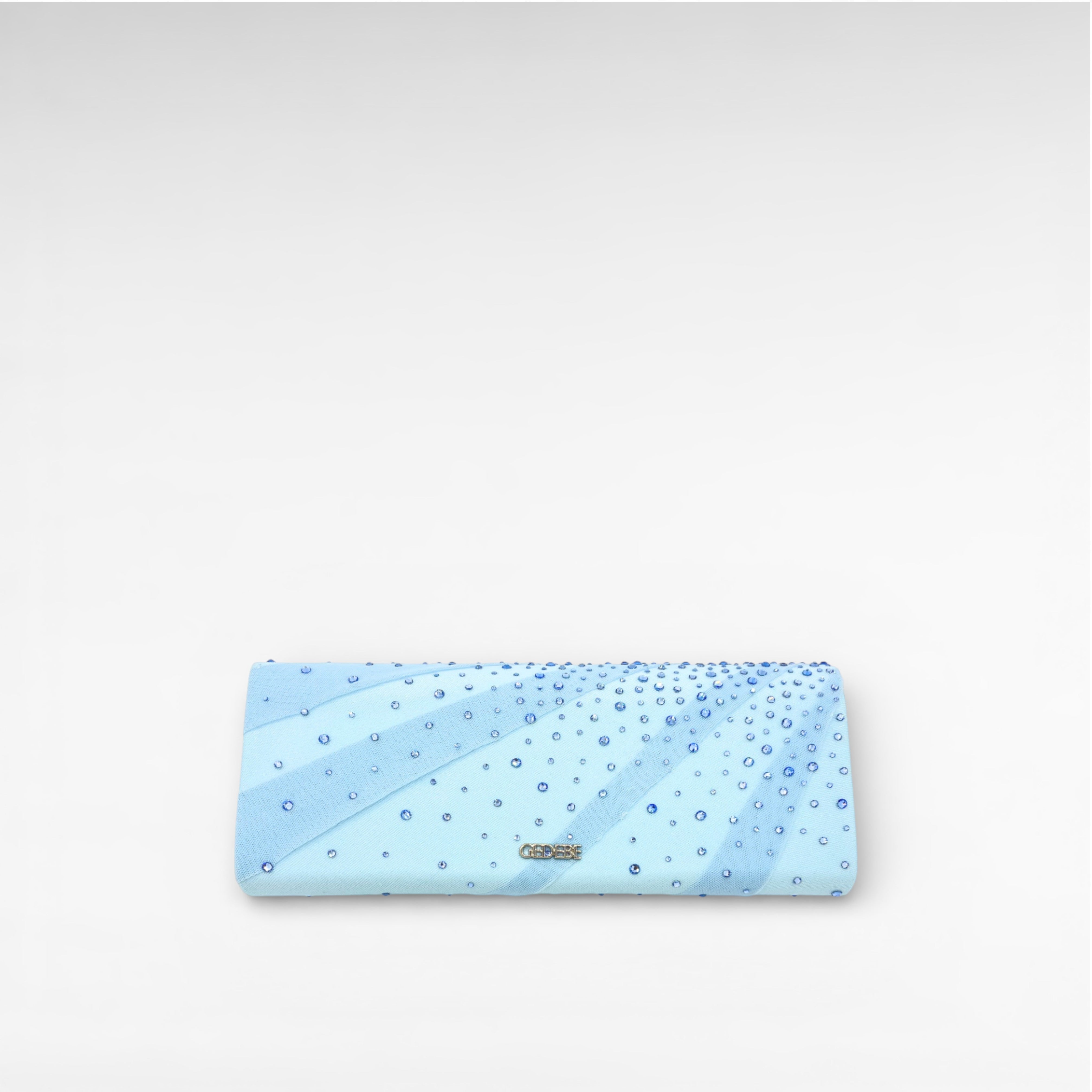 Gedebe Drapée Envelope Clutch Tüll Kristalle