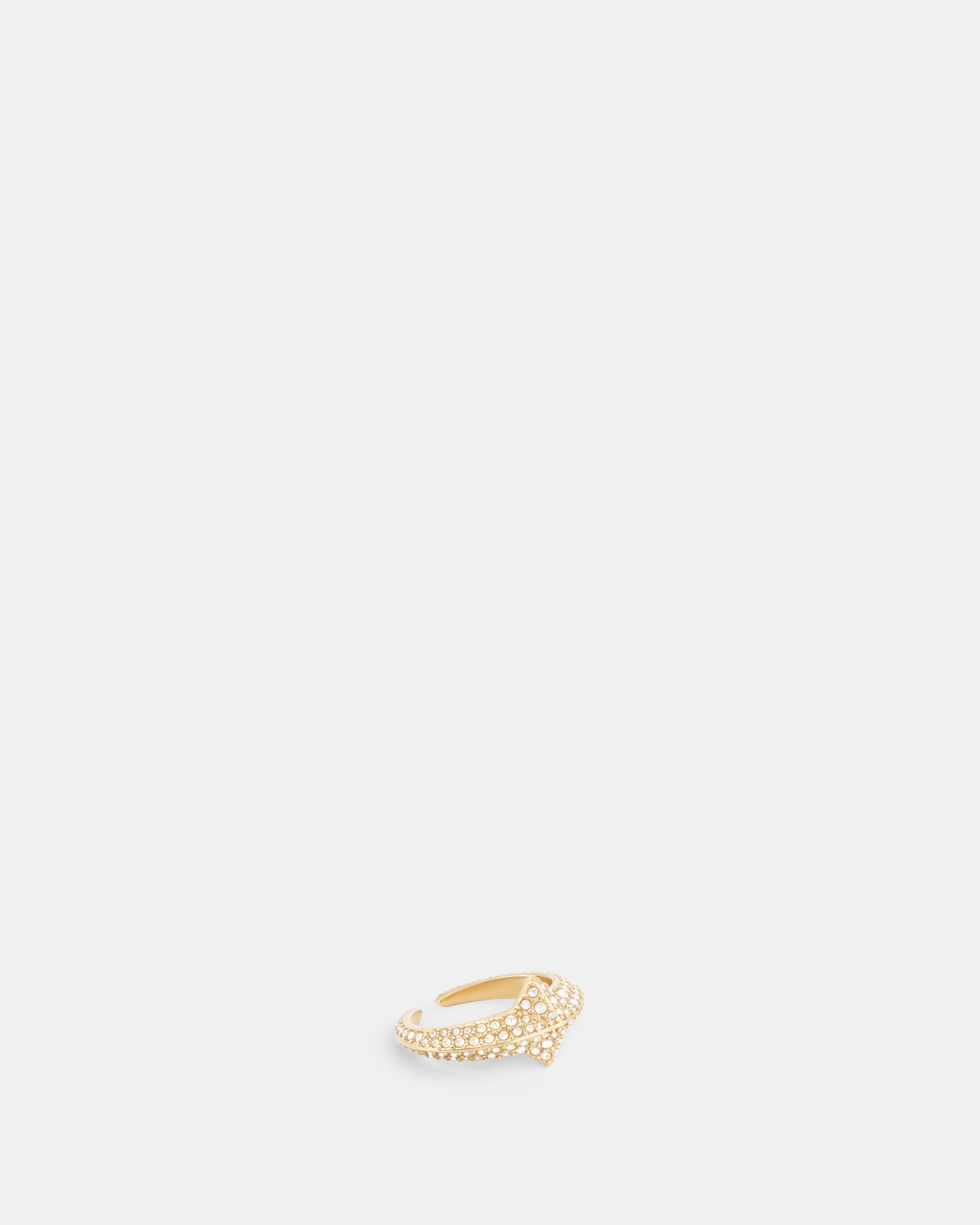 Nodaleto Nodastar Ring Pavé Messing Kristall Stern