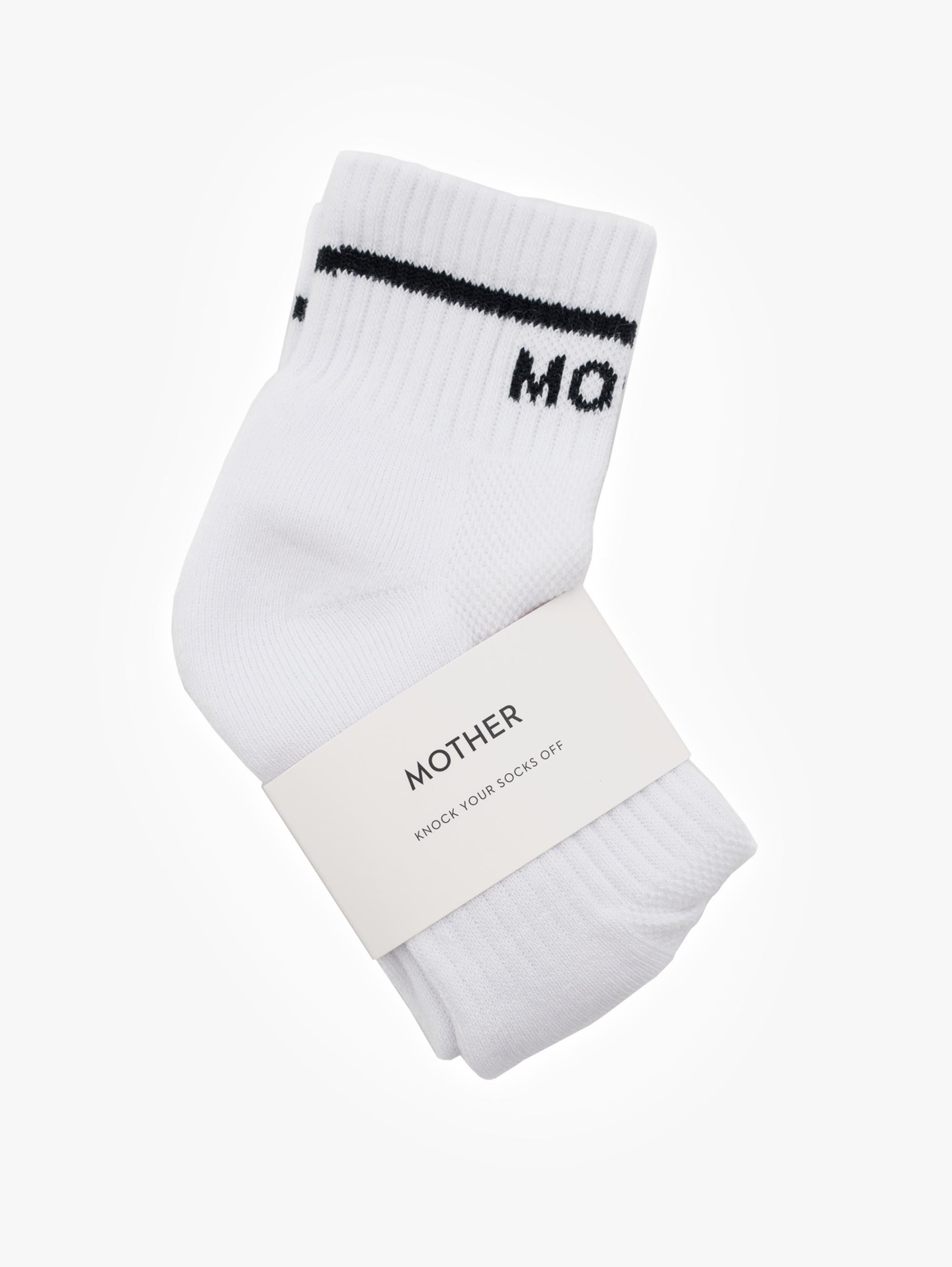 Mother Baby Steps Ankle Socken Weiß Sneaker MF White