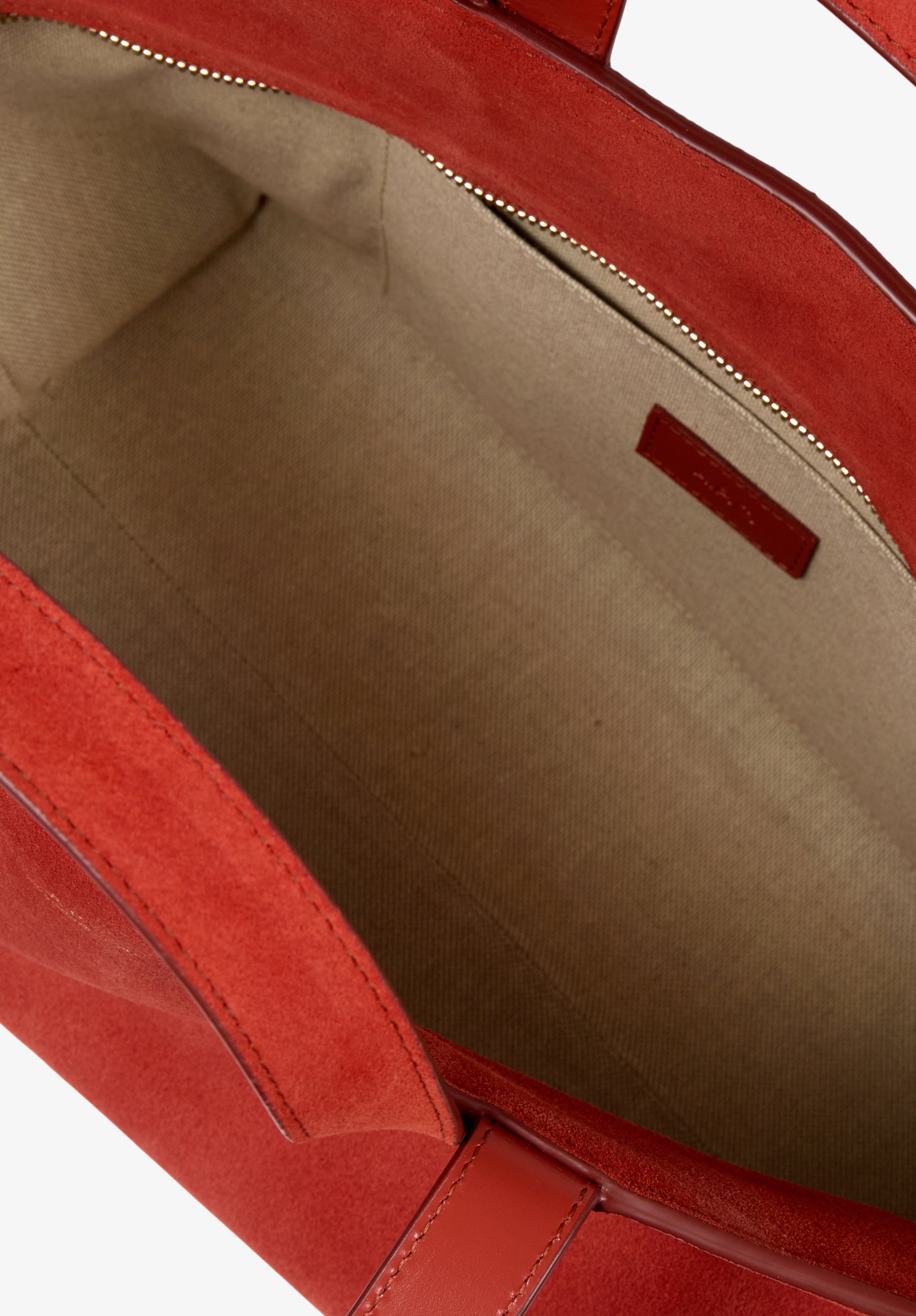 A.P.C. Tasche Drummer Small Ledertasche mit Innentasche und Reißverschluss-Beutel