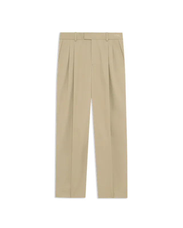 Drôle De Monsieur Gabardine Golfer Pants Hose Beige 65 Poly