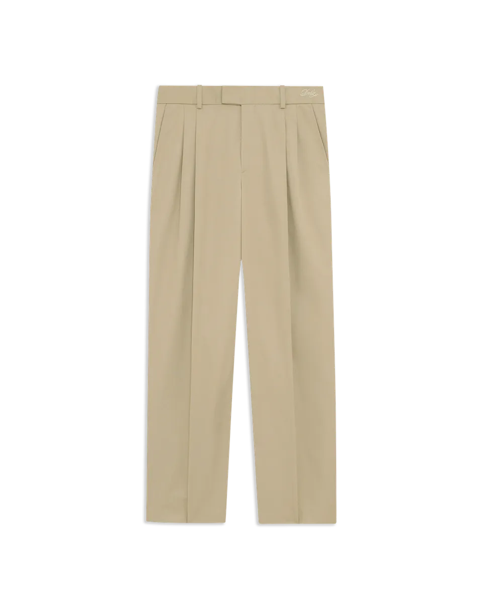 Drôle De Monsieur Gabardine Golfer Pants Hose Beige 65 Poly