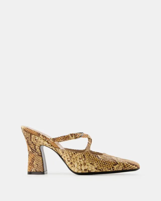 Nodaleto Nodstalgia Grace Mules Python 85 mm