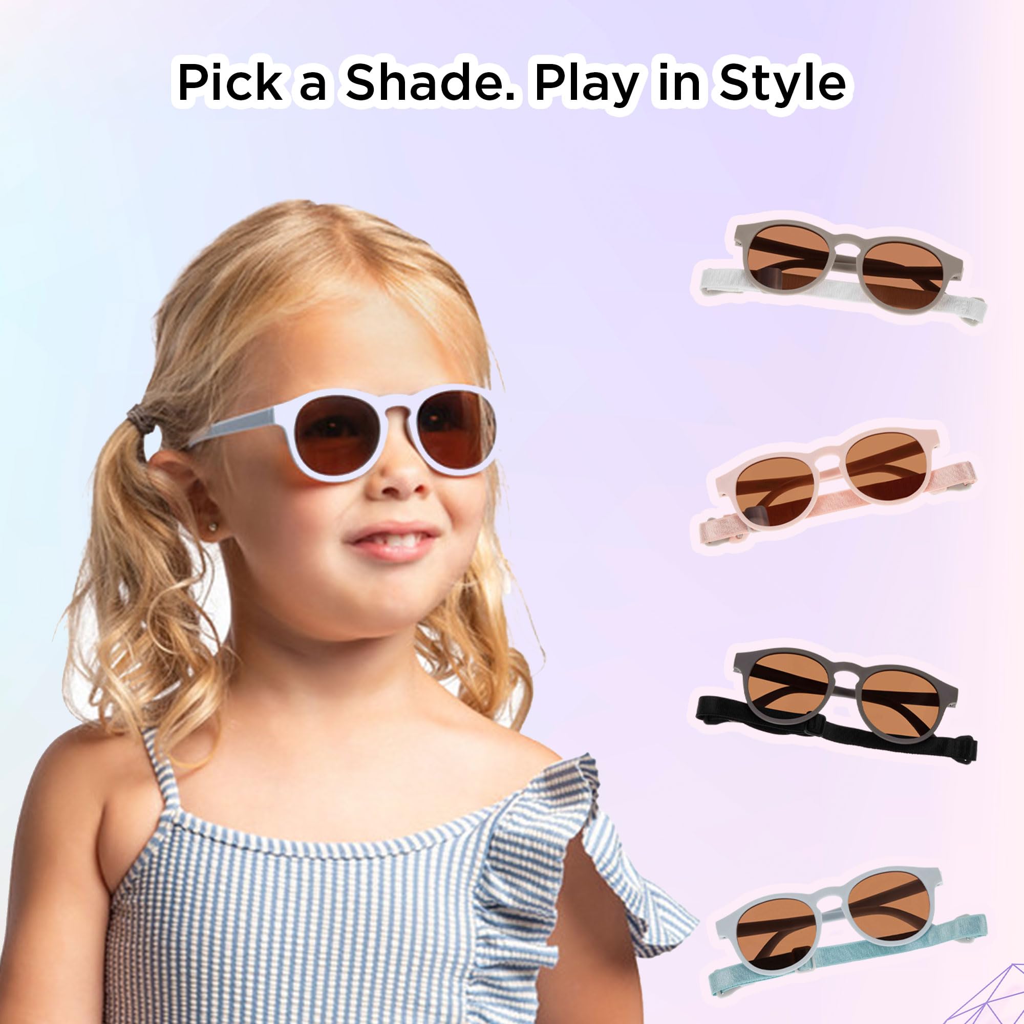 Dooky Sunglasses Baby-Sonnenbrille 6-36 Monate Blau UV400