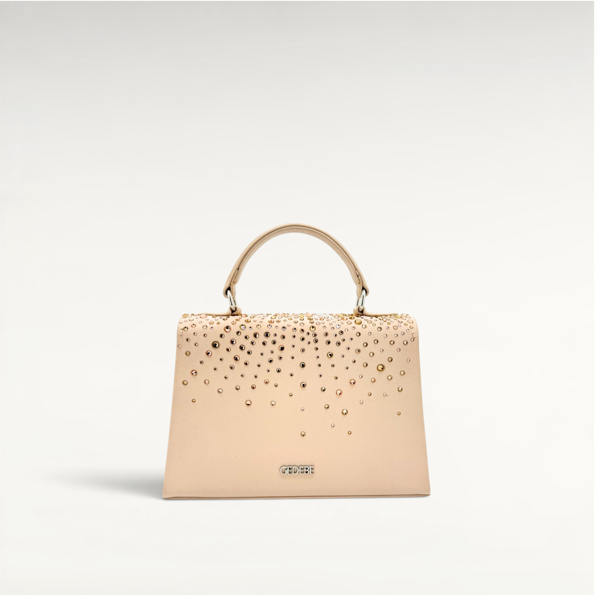 Gedebe Sophie Mini Satin Kristall Abendtasche 19cm