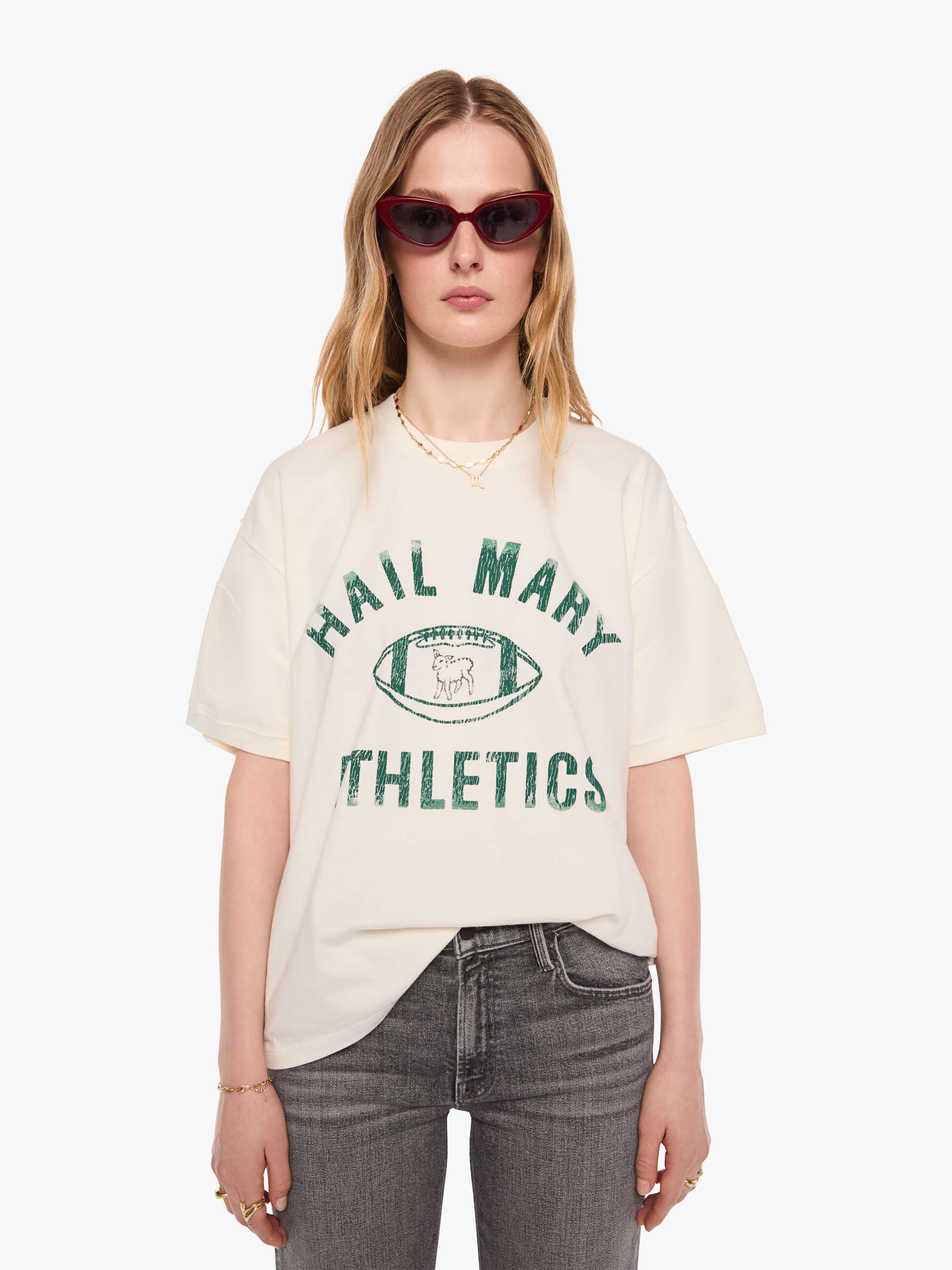 Mother Tees The Sport Coop T-Shirt Hail Mary Weiss