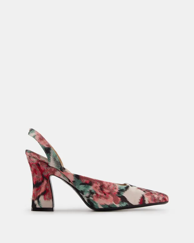 Nodaleto Nodstalgia Iris Pumps Roses Print 9 cm
