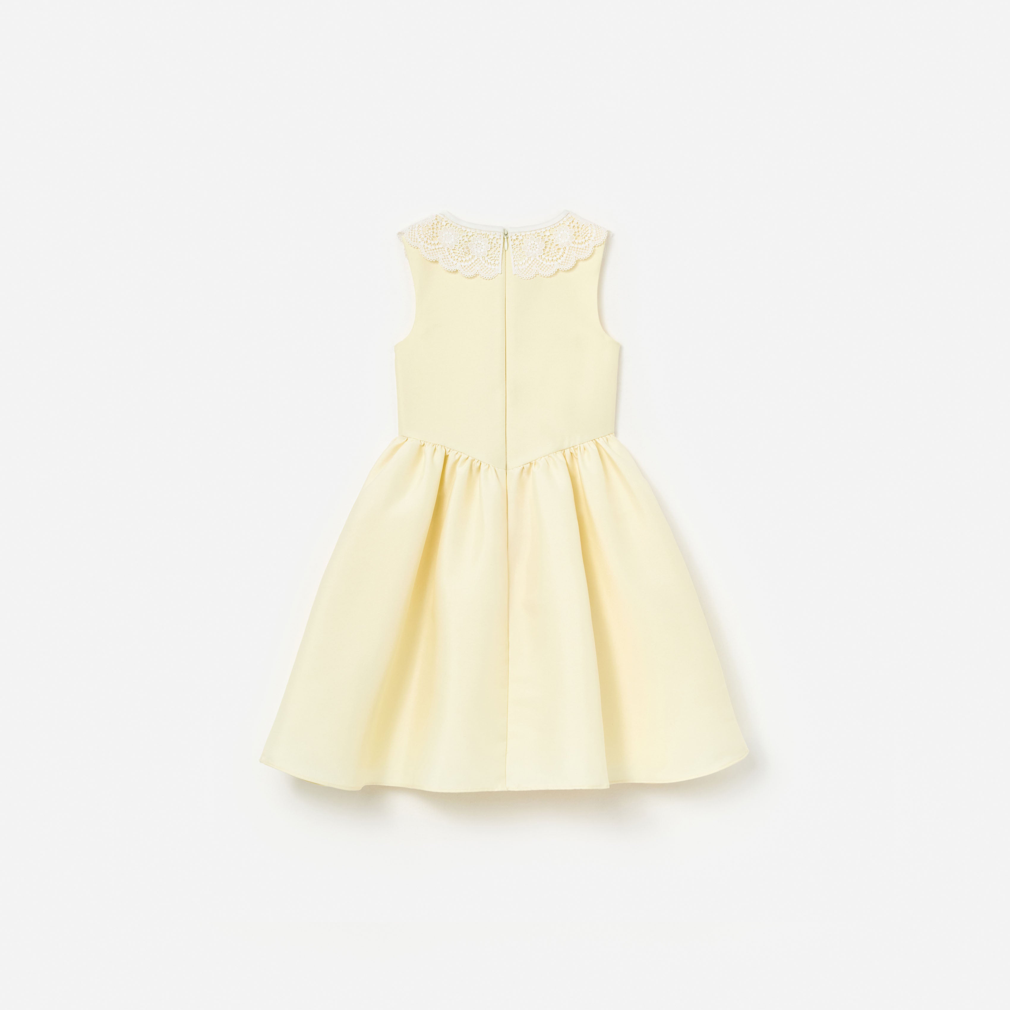 Self Portrait Yellow Taffeta Kinderkleid gelb 6/7