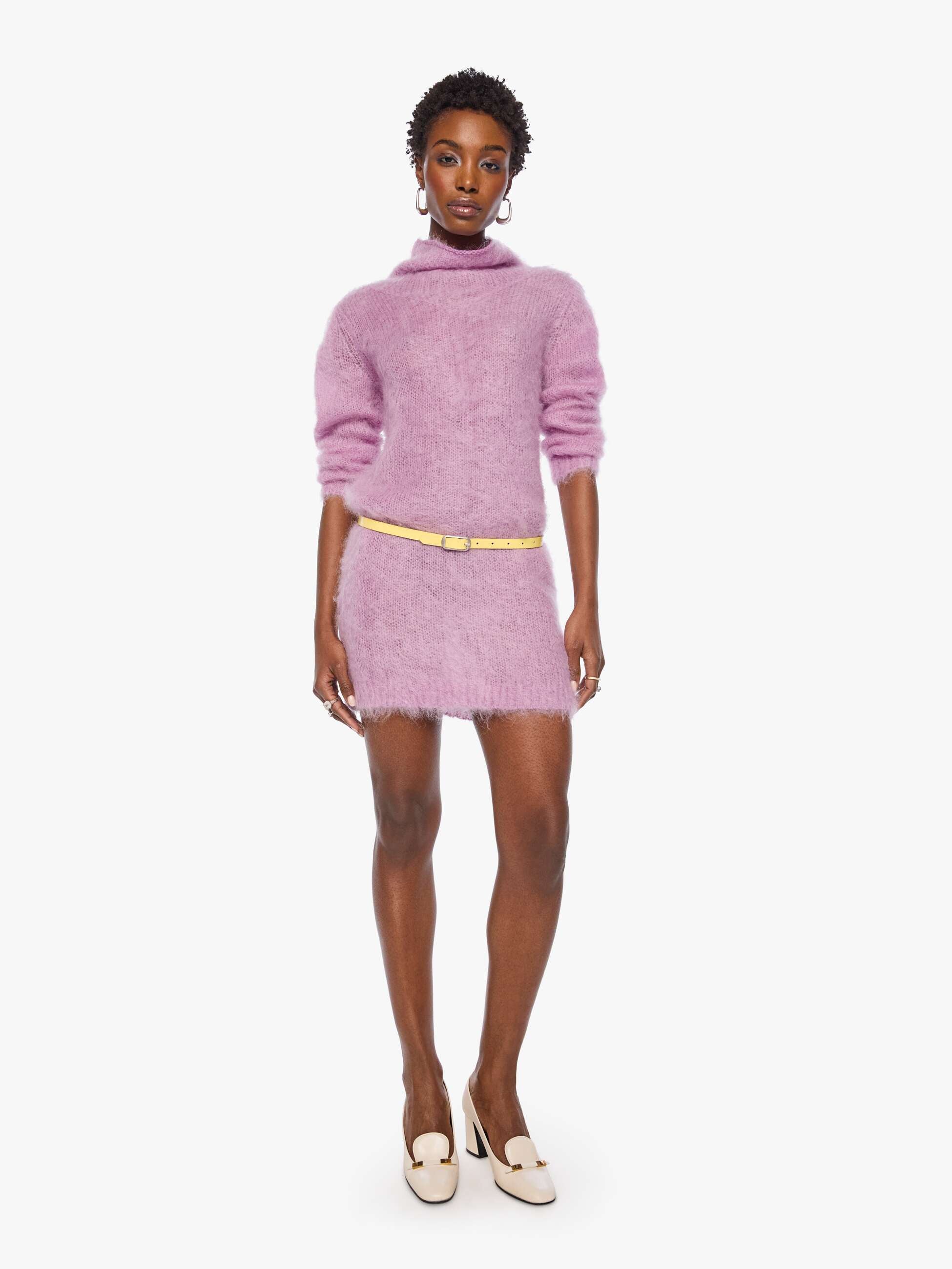 Mother The Party In The Back Mini Kleid Phlox Lavendel