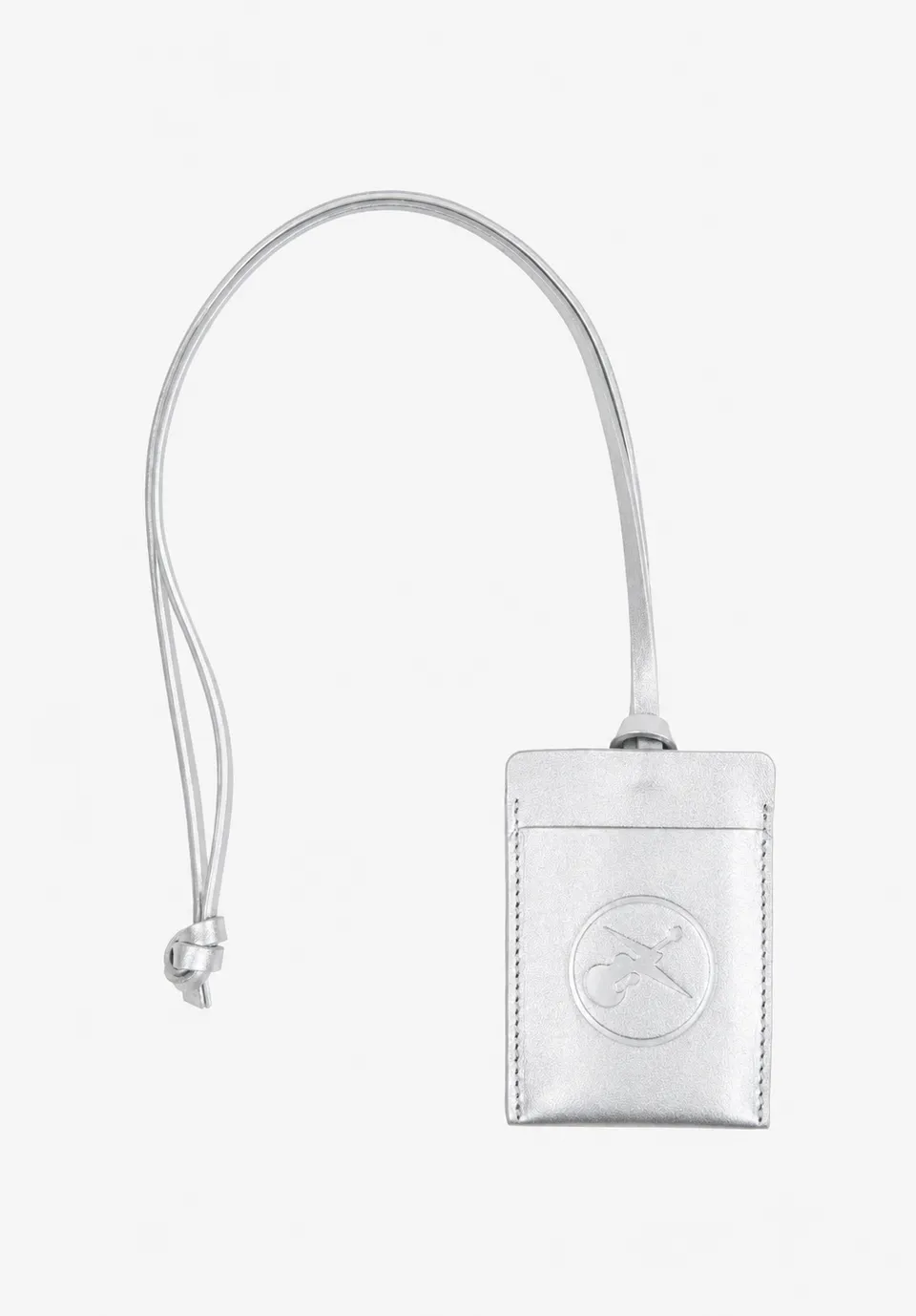 A.P.C. Bags Dough Kartenetui Metallic-Leder TU