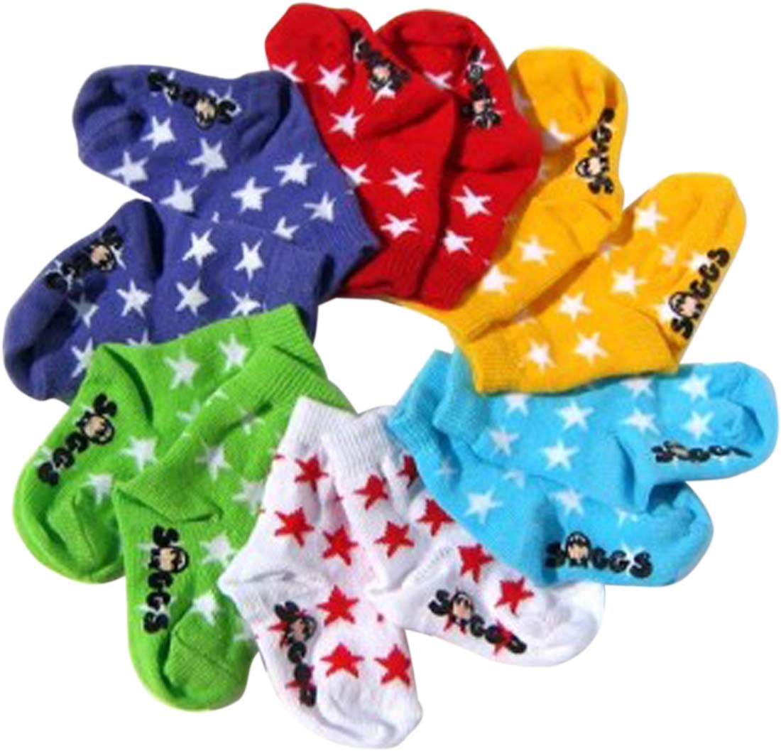 Dooky Soggs Star Baby Socken 0-12 Monate 6 Paar
