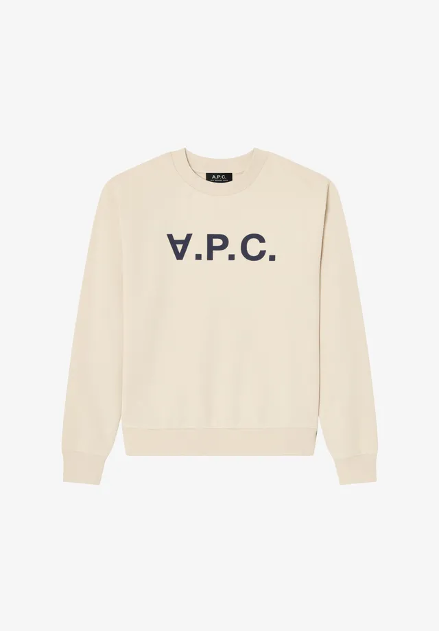 A.P.C. V.P.C. Sweatshirt Grau Bio-Baumwolle
