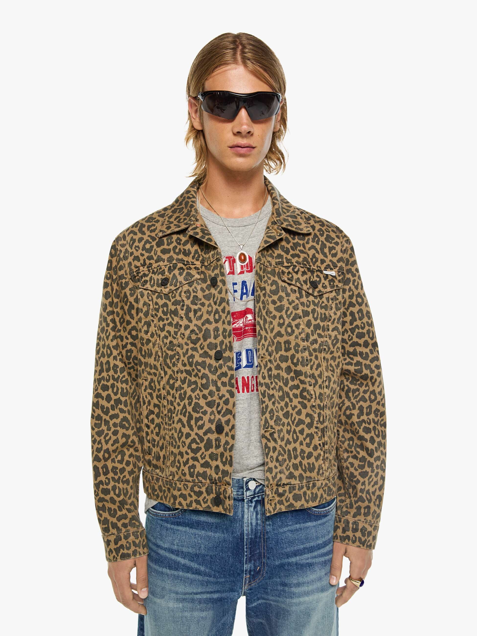 Mother The Drifter Leap Year Jacke Leopard Herren