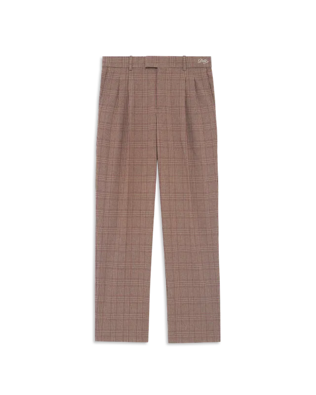 Drôle De Monsieur Prince Of Wales Golfer Hose Braun Wollmix