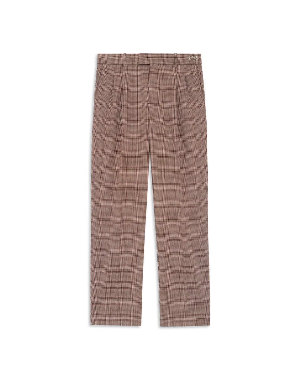 Drôle De Monsieur Prince Of Wales Golfer Hose Braun Wollmix